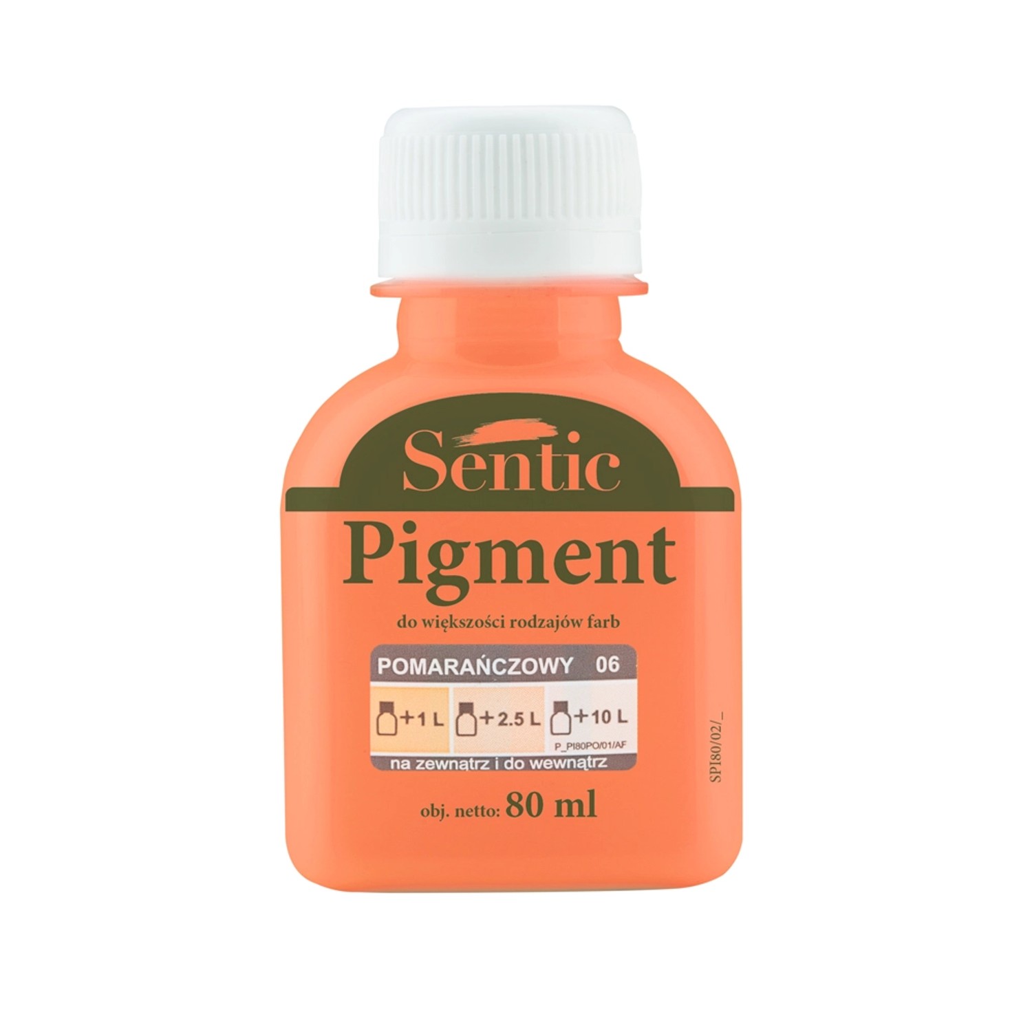 Pigment do farb Dragon Sentic pomarańczowy 80 ml