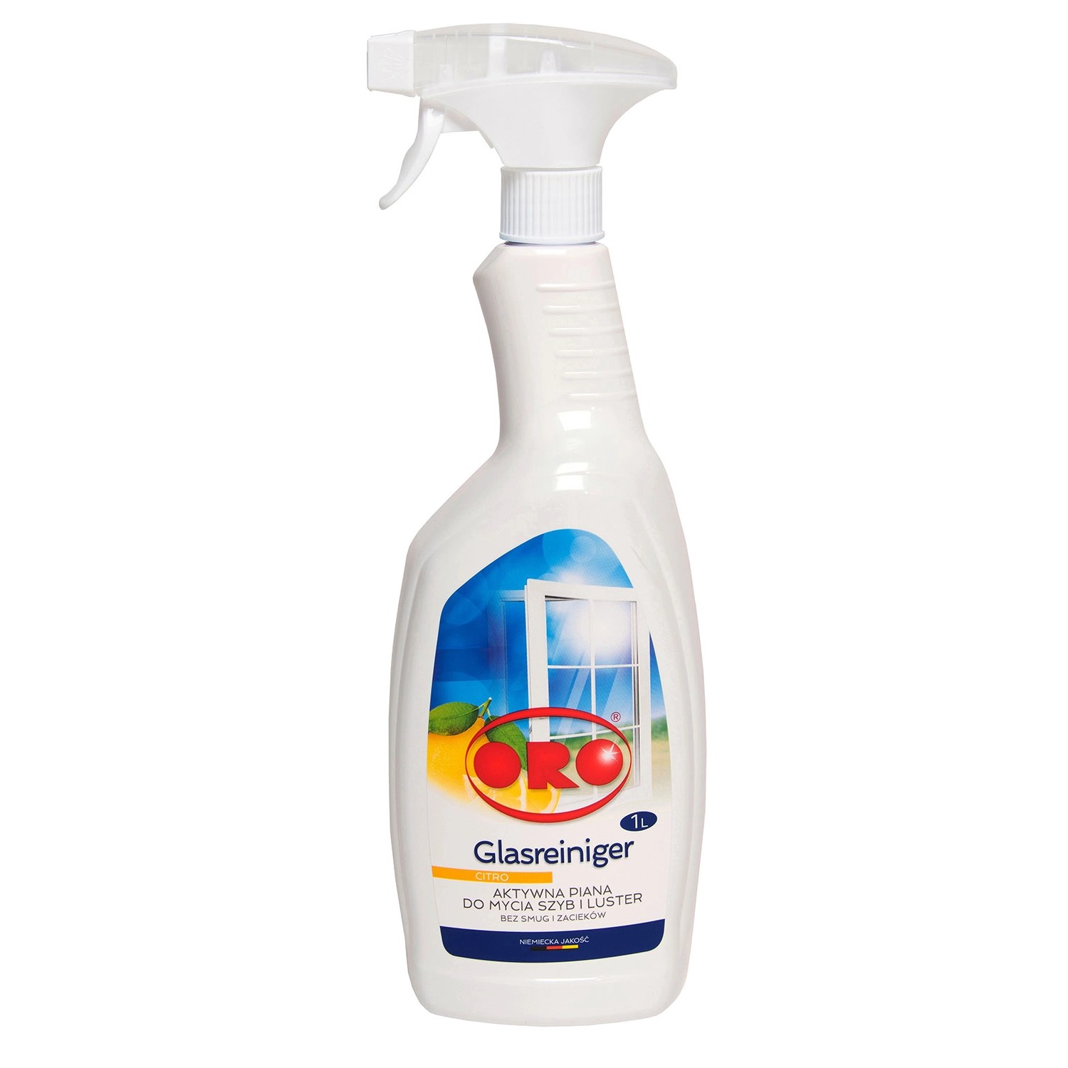 Spray do mycia szyb i luster 1L