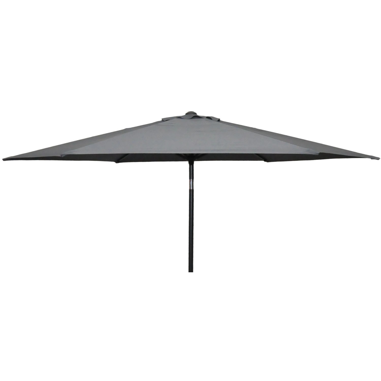 Parasol ogrodowy MARKET szary - 300 x 300 cm