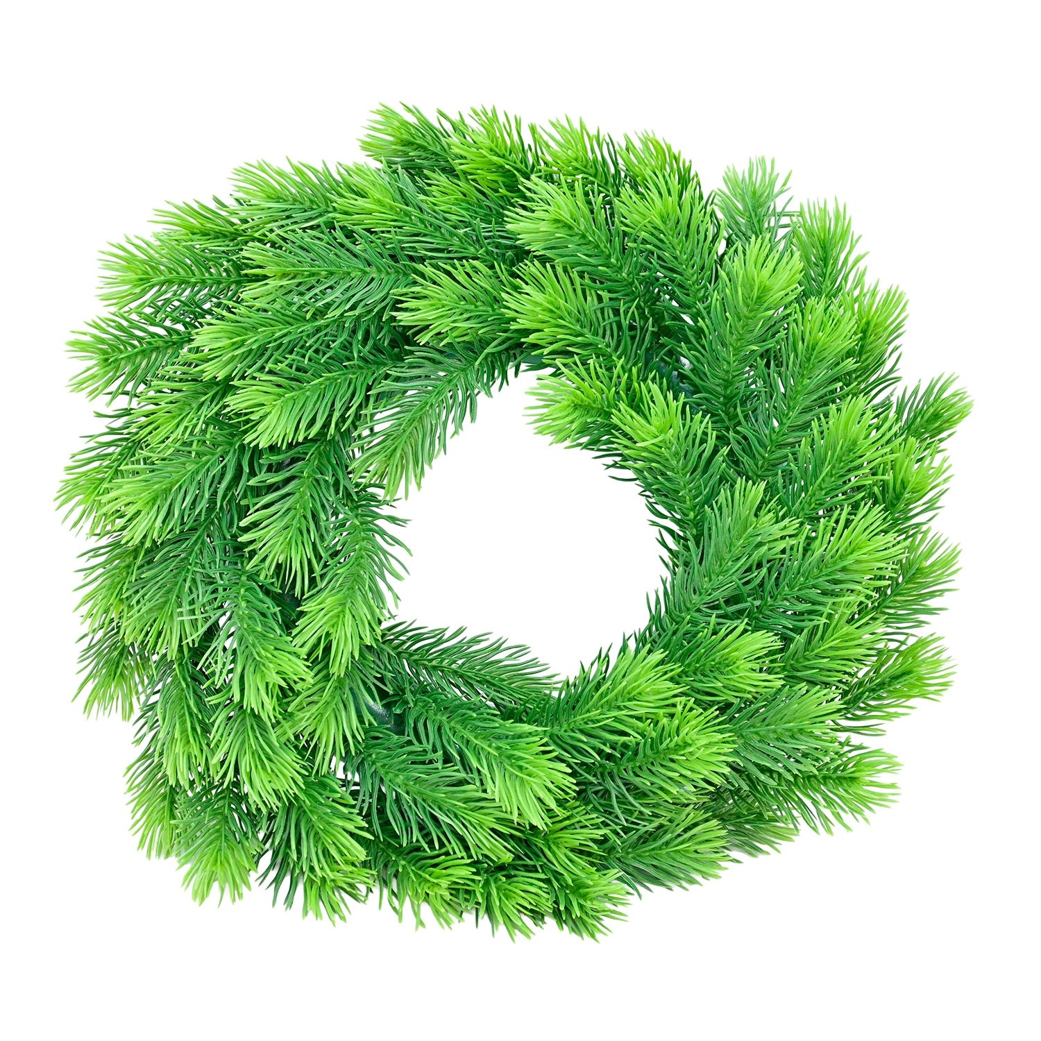 Wianek choinkowy zielony - śr. 30 cm