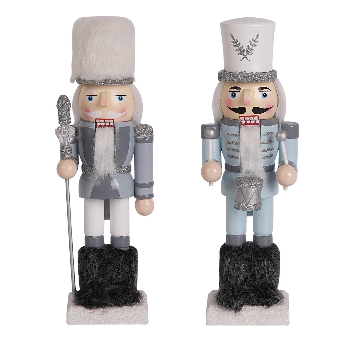 Figurka DZIADEK DO ORZECHÓW, mix - wys. 25 cm