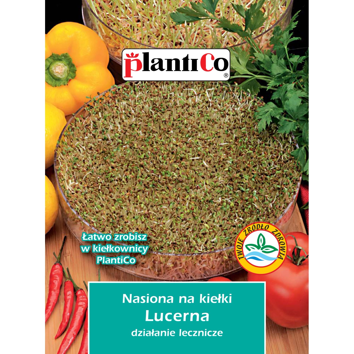 Nasiona na Kiełki lucerny