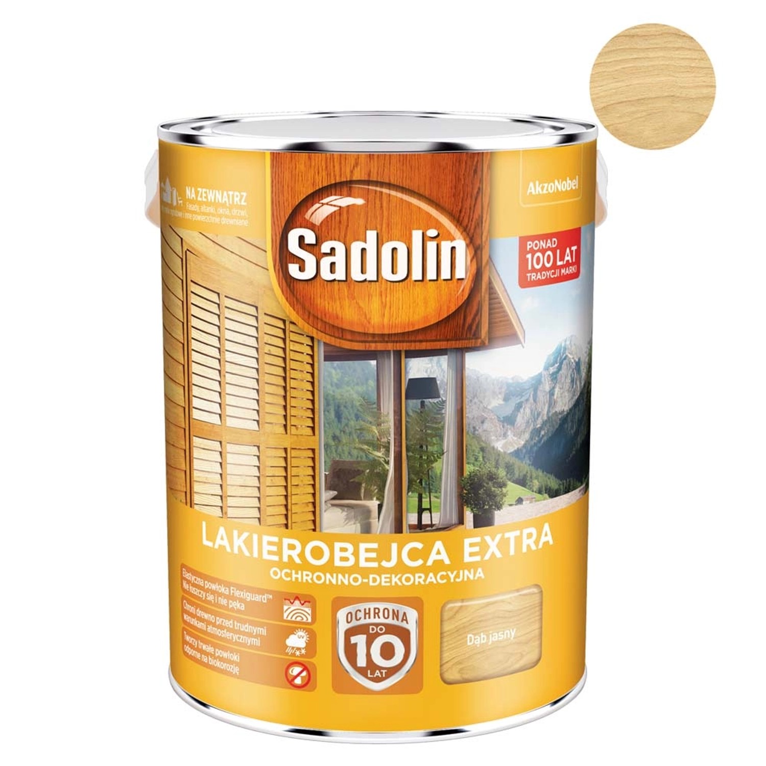 Sadolin Lakierobejca Extra dąb jasny 5 l