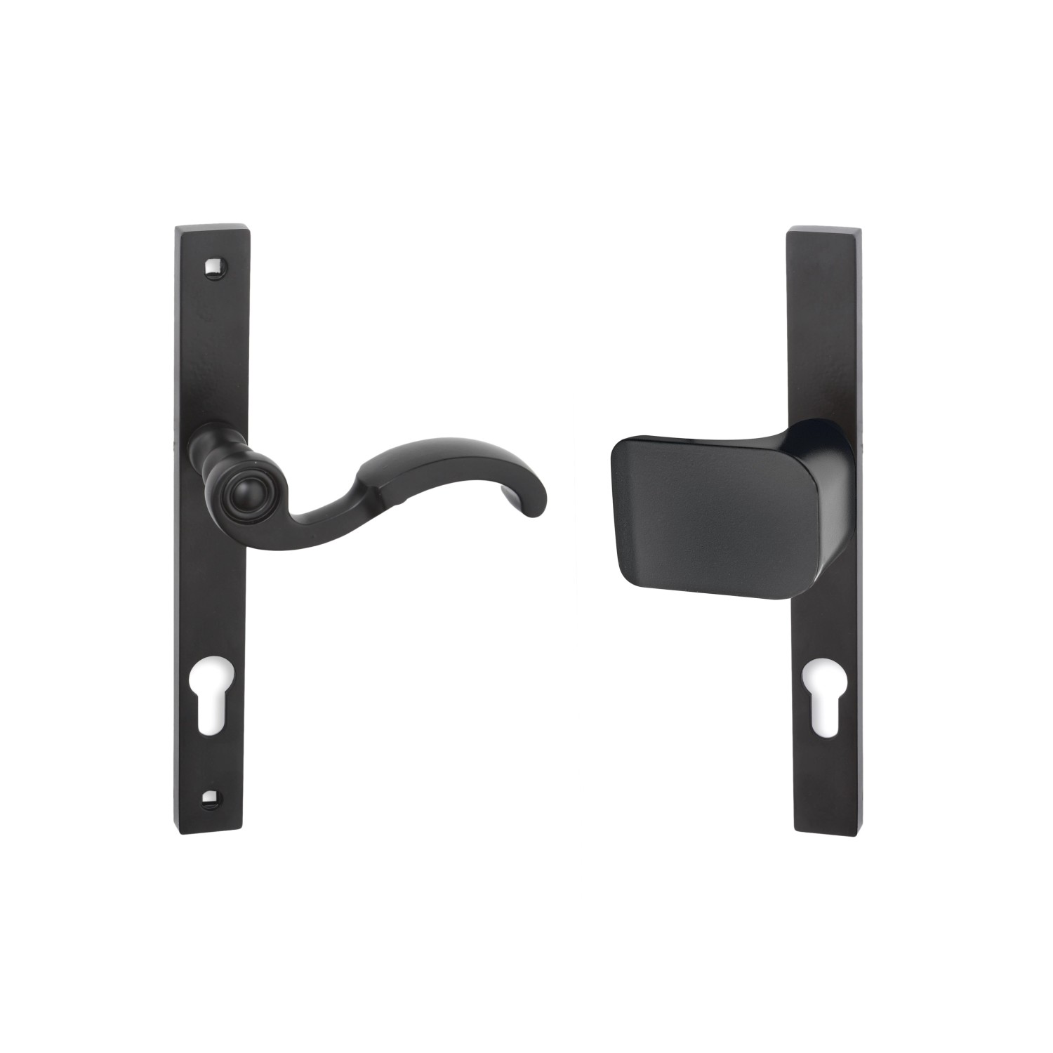 Kuchinox Klamka-uchwyt BARON prawa, czarna