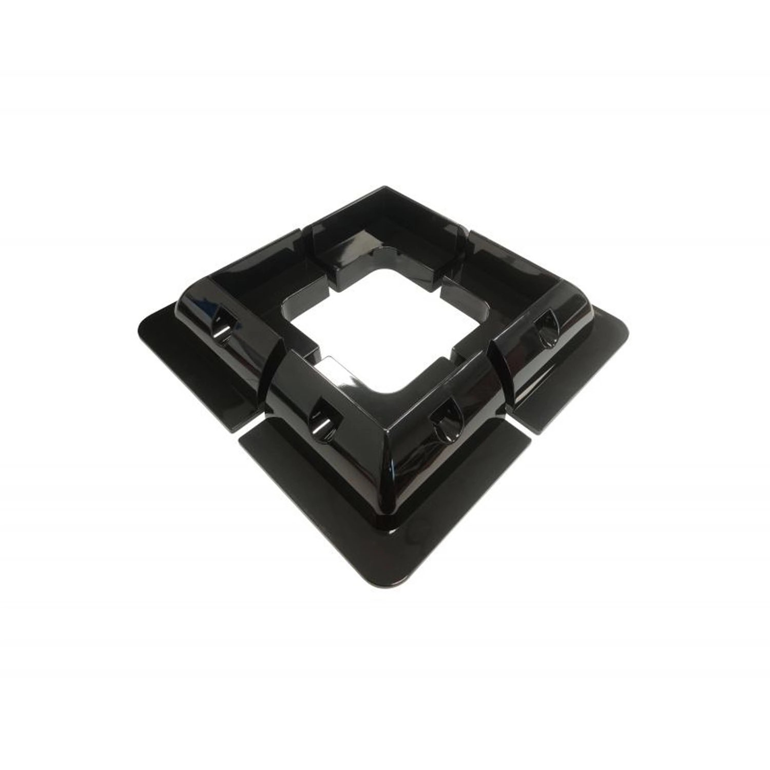 4Sun Narożnik montażowy do kabli czarny