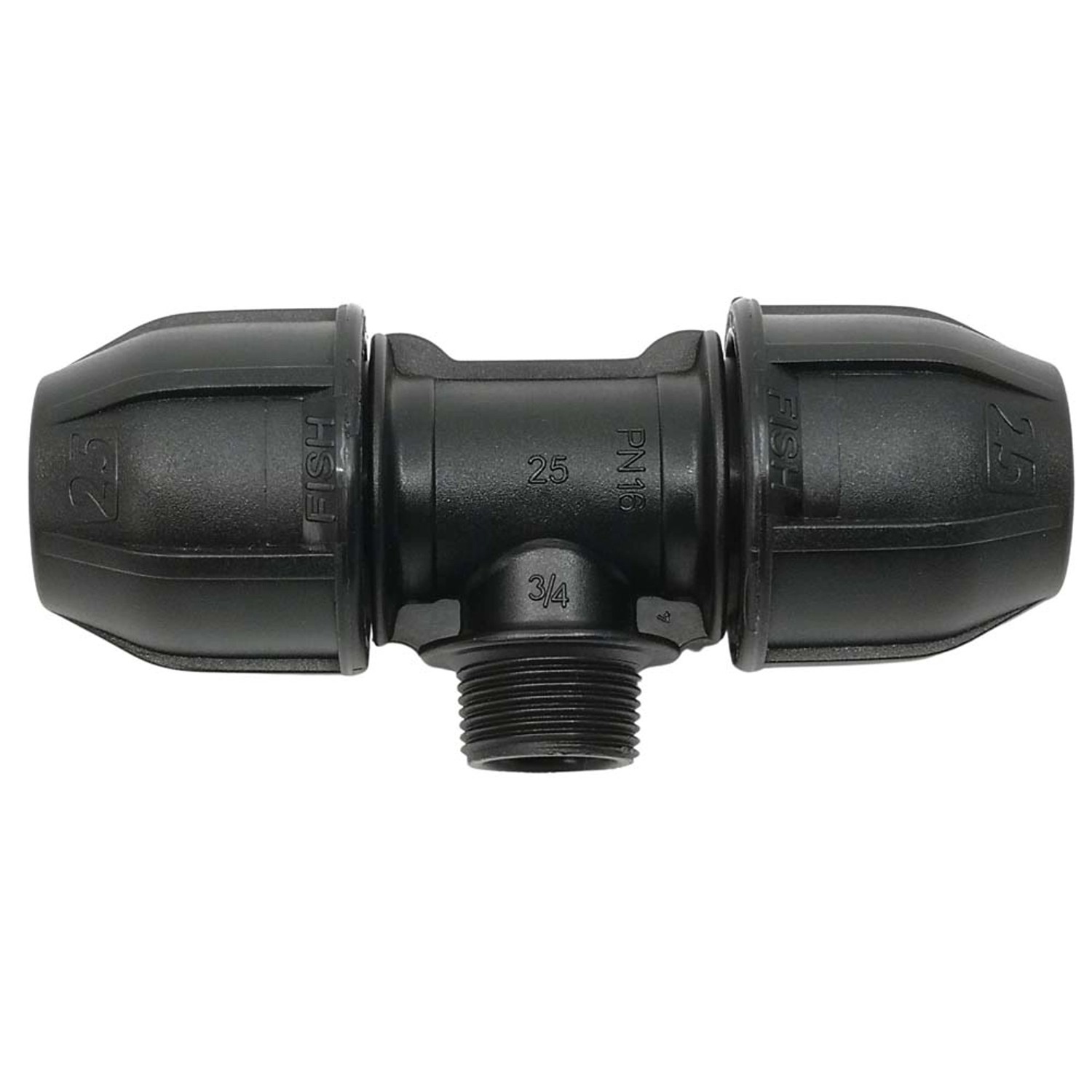 Złącze trójnik PE 25 mm - 3/4" GZ