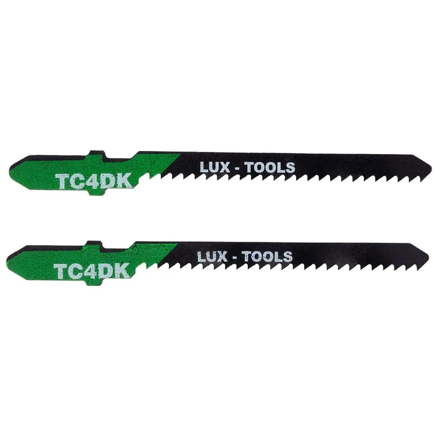 LUX Brzeszczot do wyrzynarki do cięcia po krzywiźnie z uchwytem T 2 sztuki