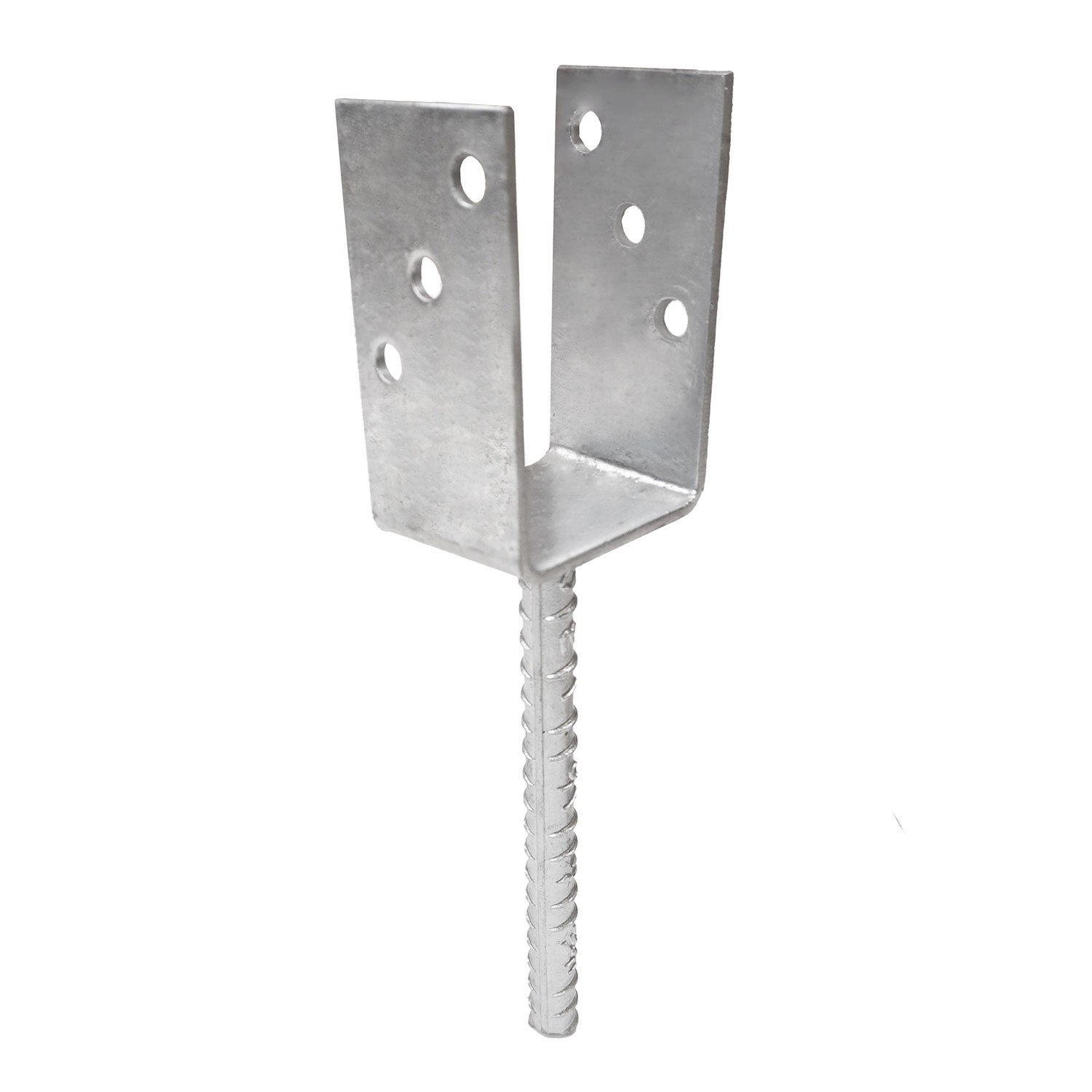 DMX Podstawa słupka ocynkowana do betonu 7 x 6 x 12 cm