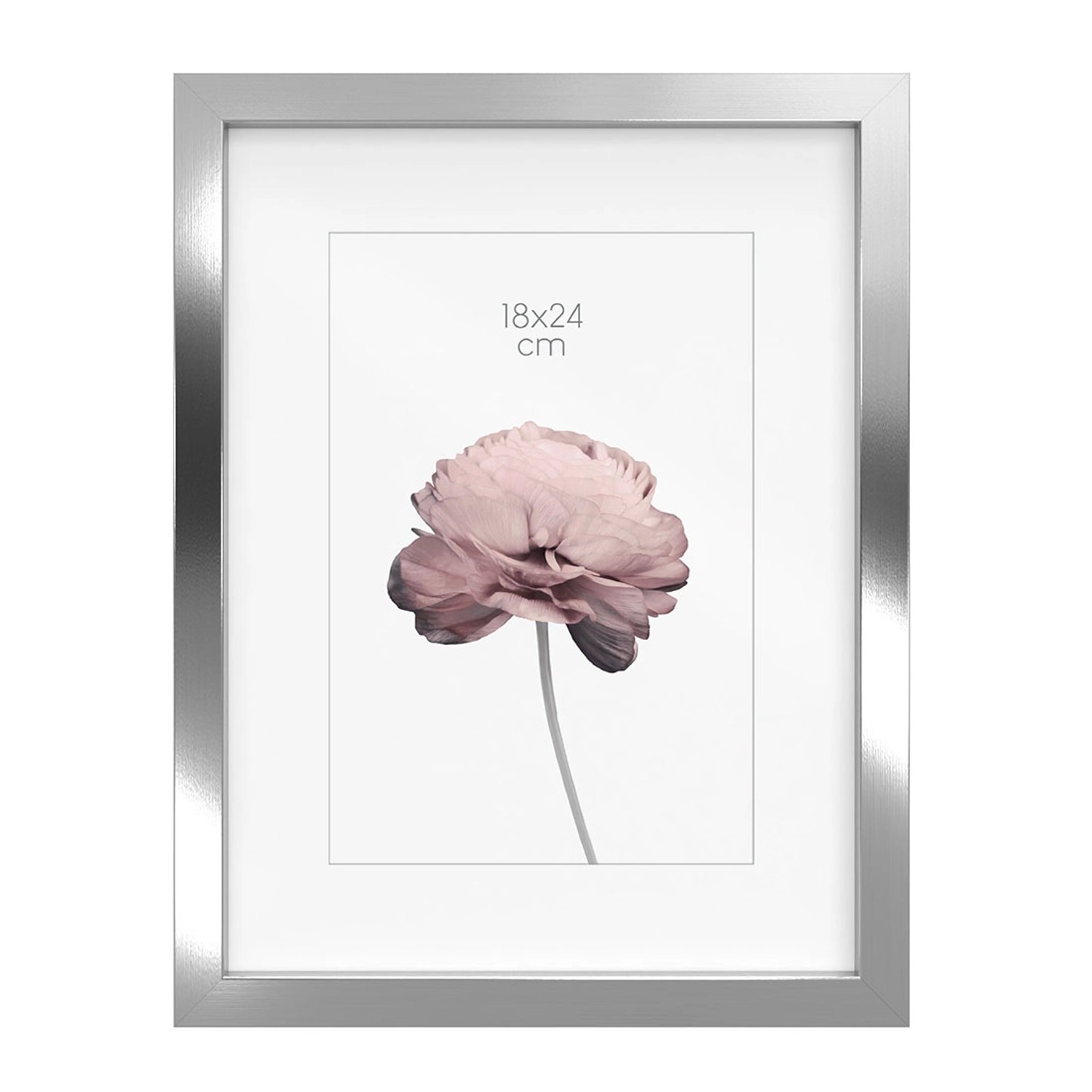 Ramka PRAGUE 18 x 24 cm srebrna