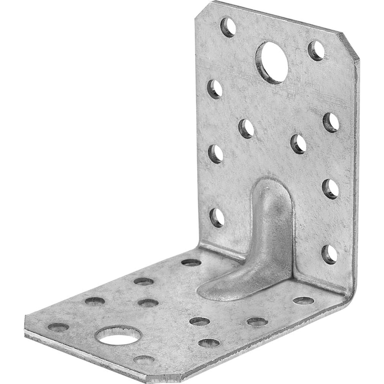 Łącznik narożny ze żłobkiem 70 mm x 70 mm x 55 mm ocynkowany