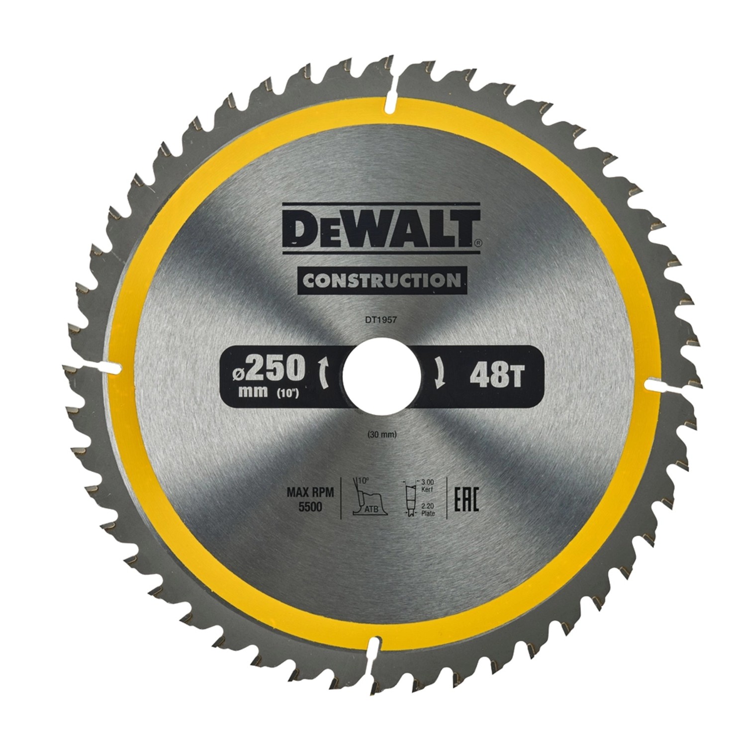Dewalt Tarcza pilarska 250x30mm/48 zębów