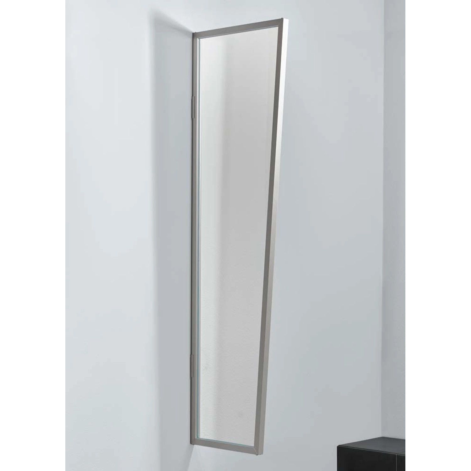 Gutta Ścianka boczna B1 bezbarwna/efekt stali Akryl 45x60x200 cm