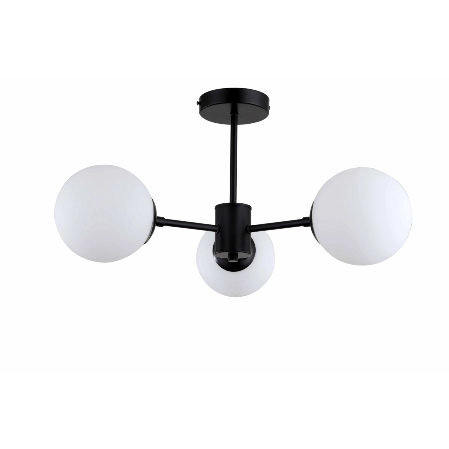 Light Prestige Lampa ROMA 3 czarna 3xE14