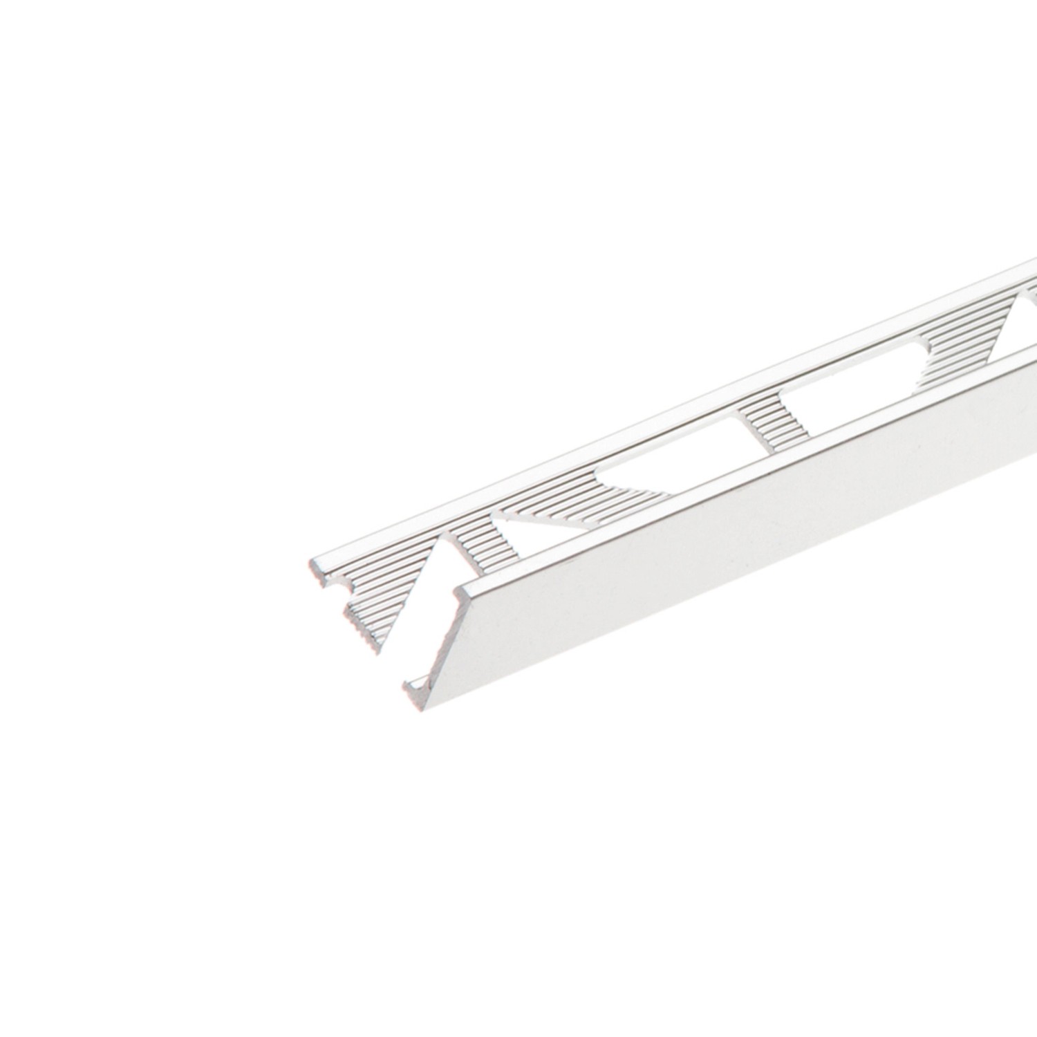 Cezar Profil aluminiowy do glazury narożny połysk 12,5x1x2,5 m