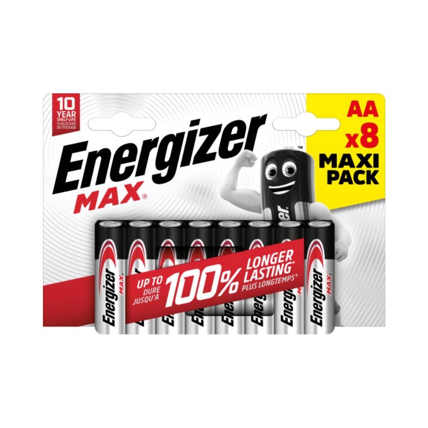 Energizer Baterie alkaliczne MAX AA 8 szt.