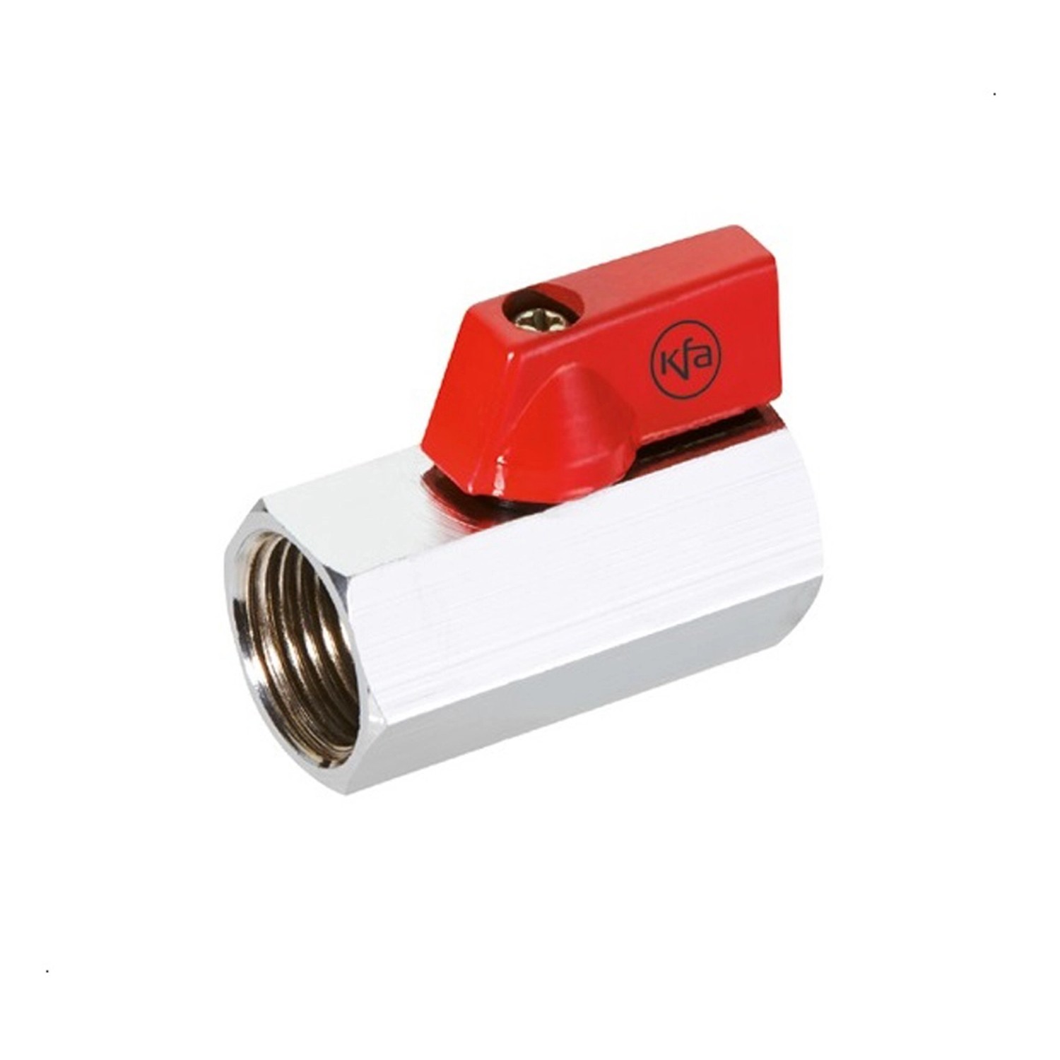 Armatura Kraków Zawór kulowy mini mosiężny 1/2"