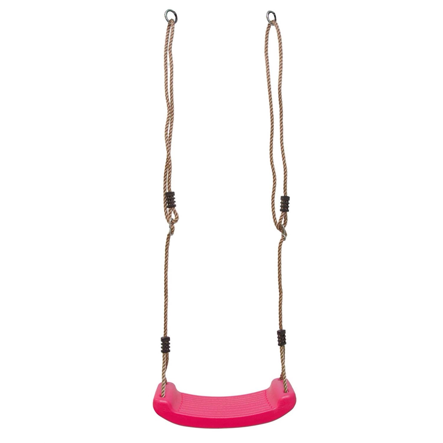 4IQ Siedzisko huśtawki regulowane ciemno różowe 9 x 42 x 17 cm