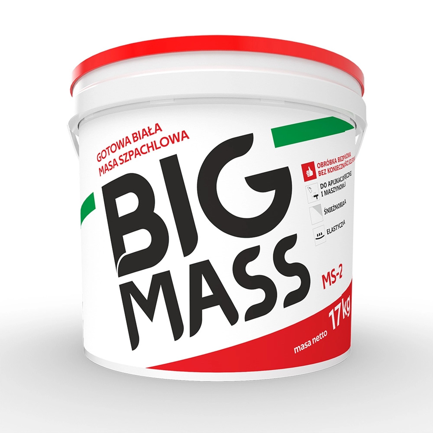 MJG Big Mass Gotowa masa szpachlowa MS-2 17 kg