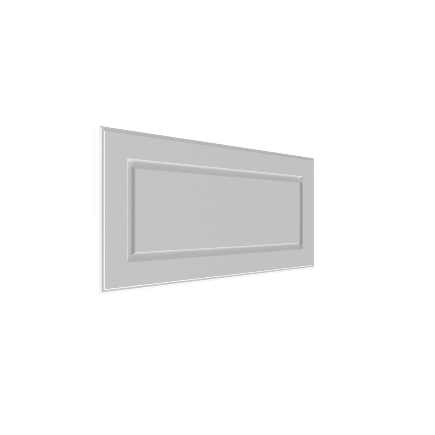 Front Modena do słupka 60 x 30 cm biały mat