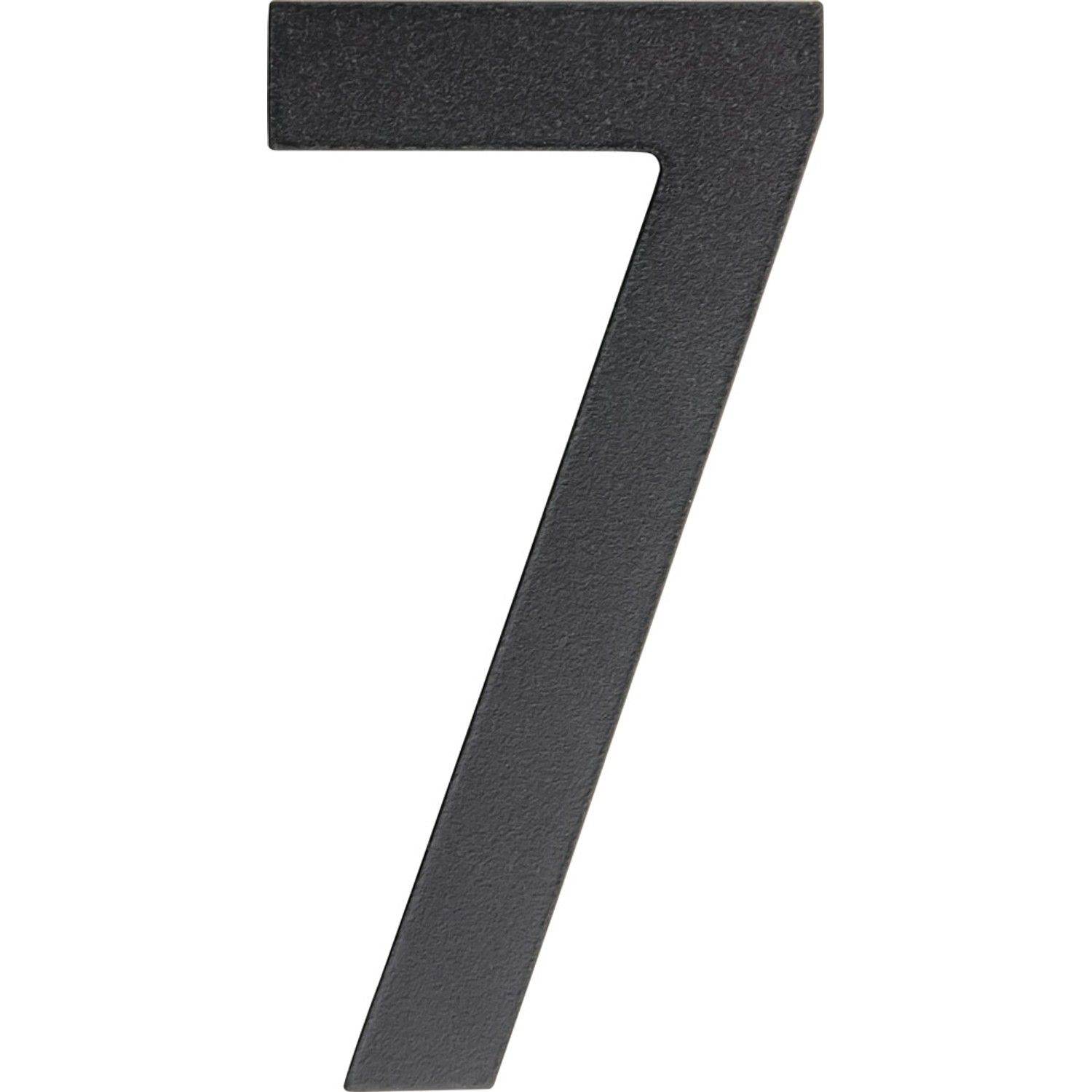 Metro Cyfra czarna matowa 7 50 mm