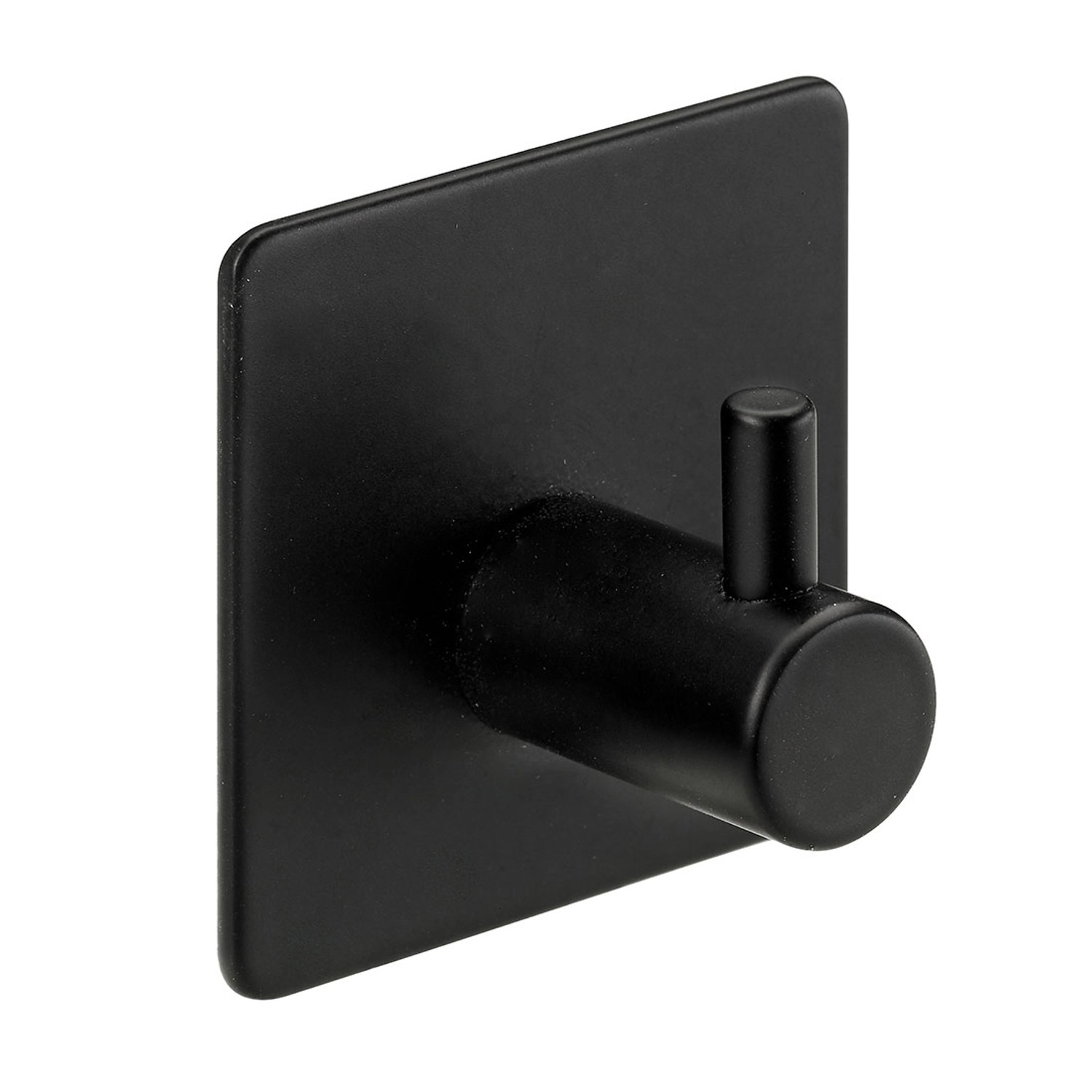 Hettich Haczyk przylepny kwadrat 45 x 45 mm czarny