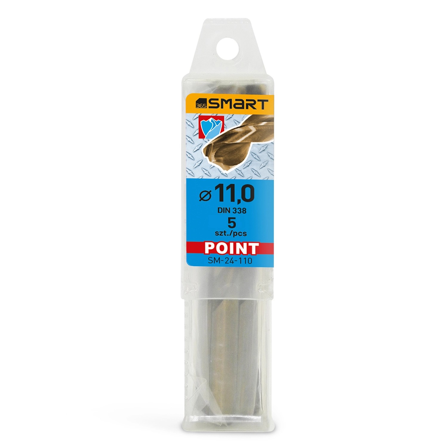 SMART365 Wiertło do metalu HSS cobalt 11,0 x 142/94 mm - 1 szt.