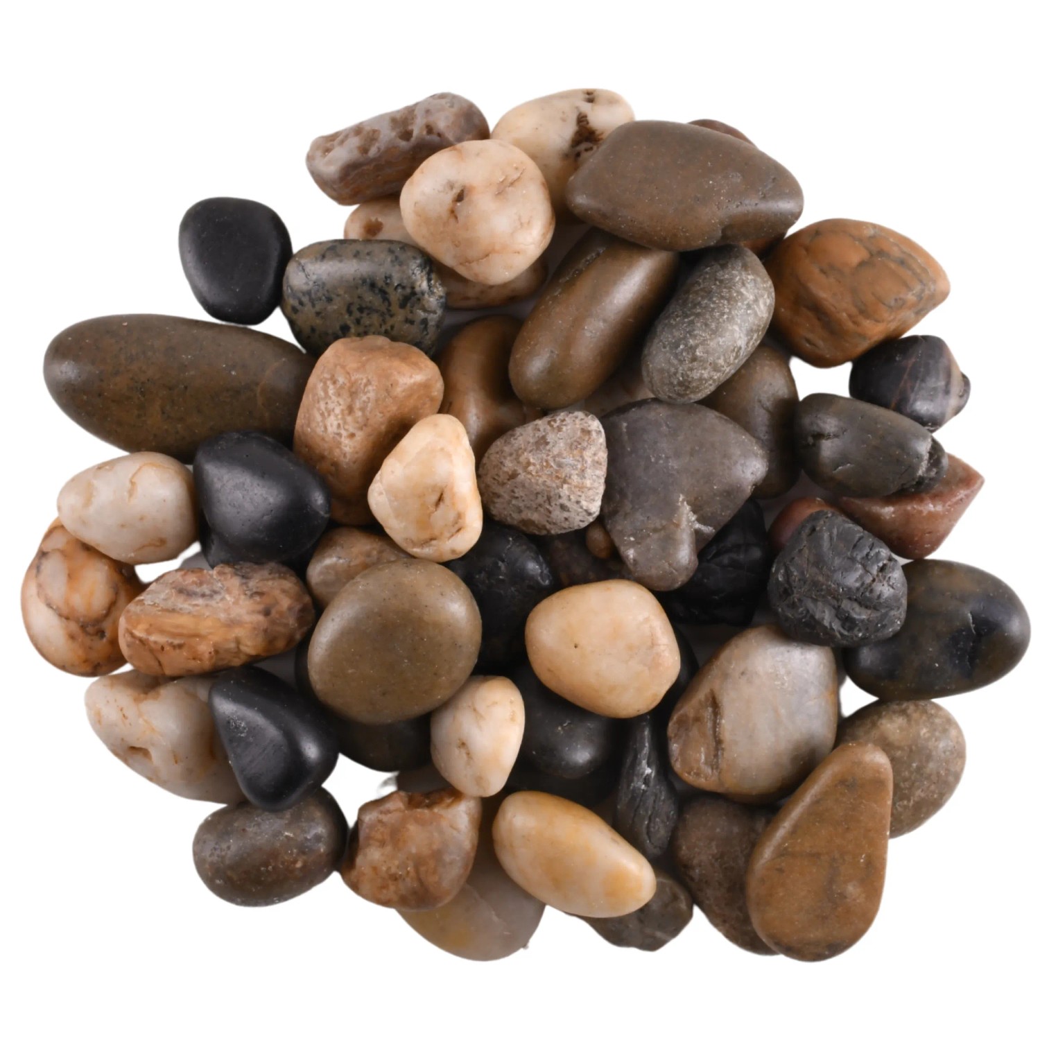 Kamienie dekoracyjne rzeczne mix 10-20 mm - 900 g