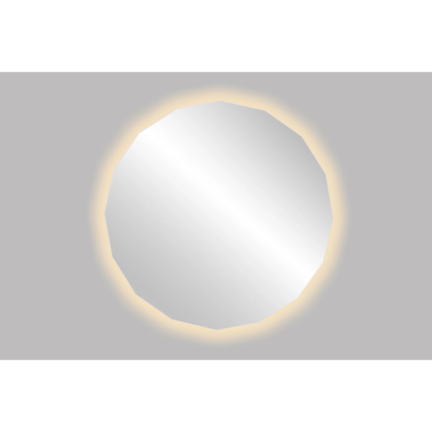 Lustro z LED Glamour Line 80