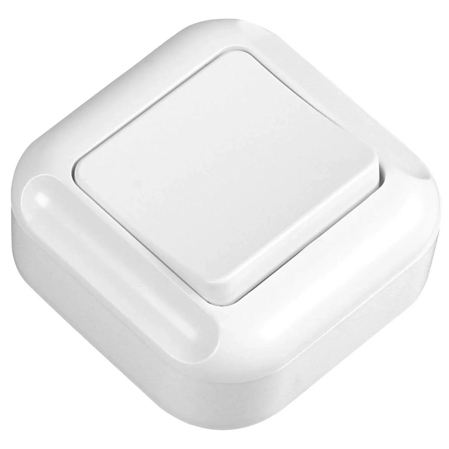 Łącznik 1-biegunowy, biały