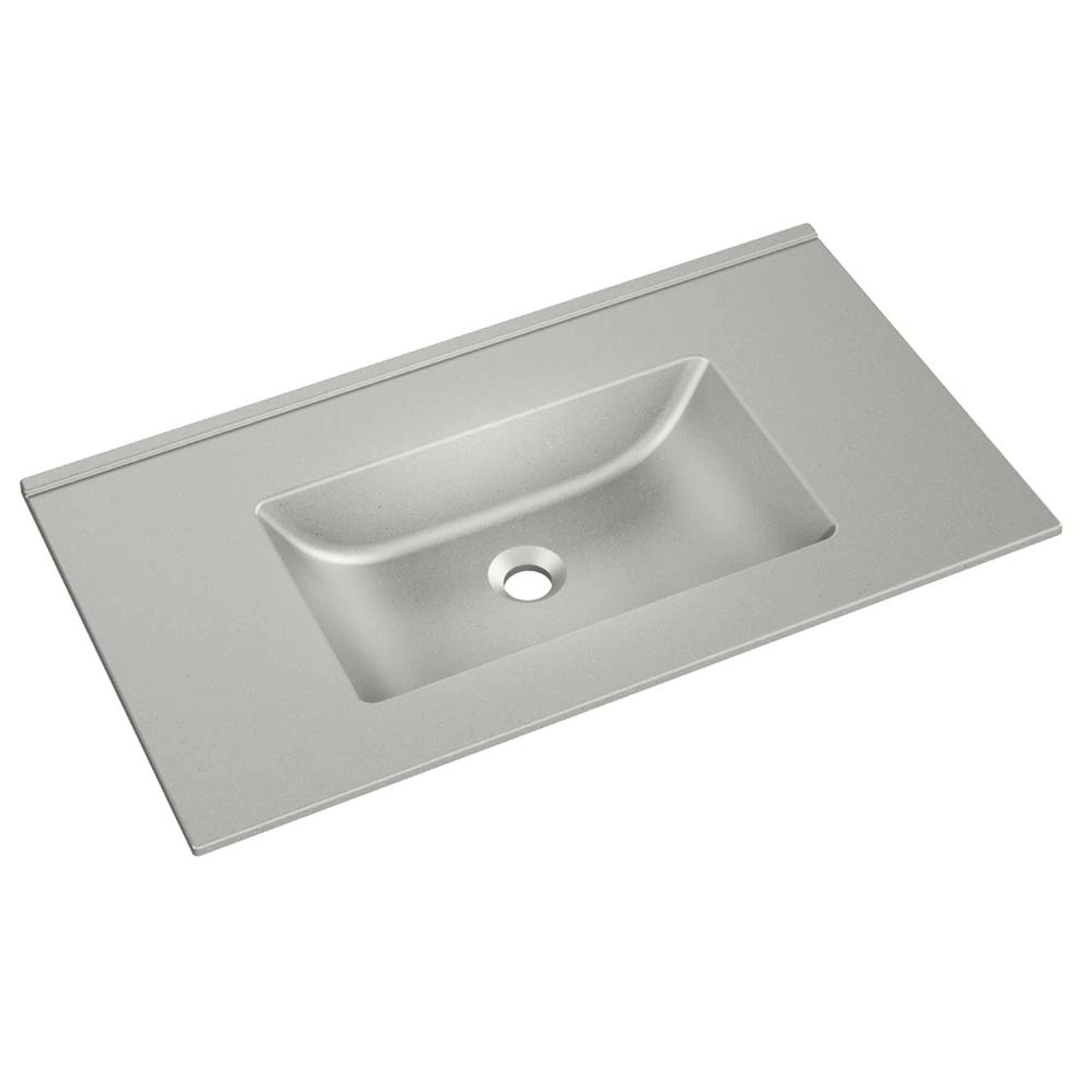 Axis Umywalka KORNAT 81 meblowa granitowa szara