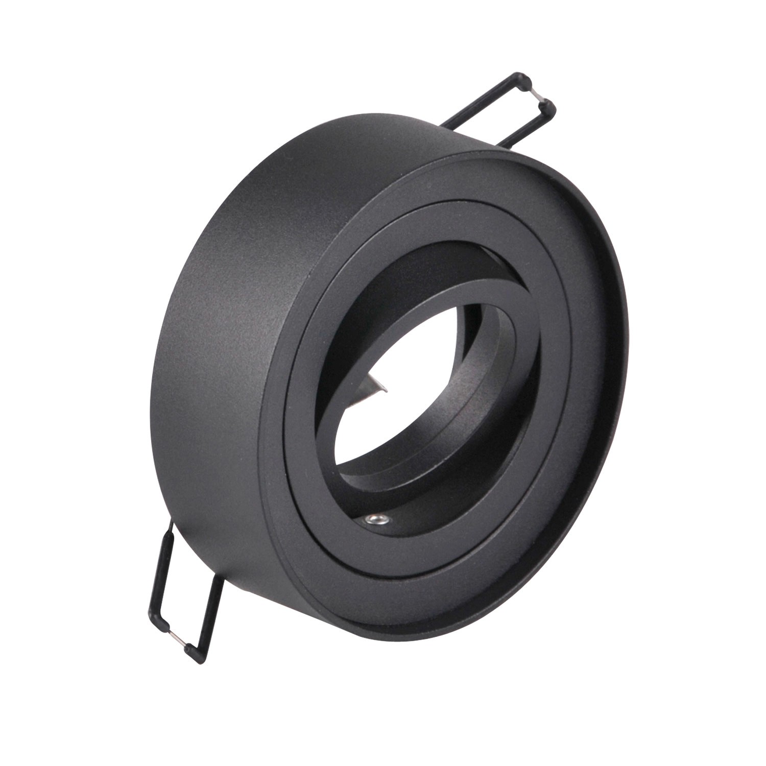 Goldlux Oprawa podtynkowa GAJA R czarna regulowana