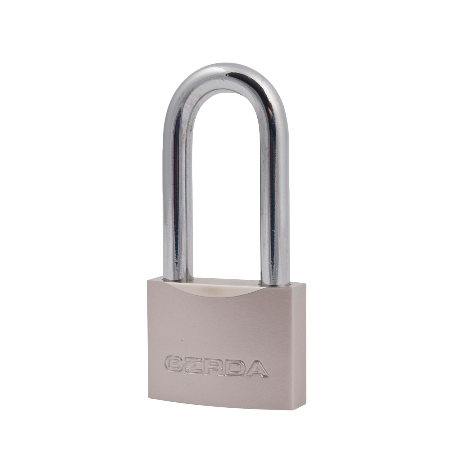 Gerda Kłódka pałąkowa wzmocniona S 70 H70 mosiężna