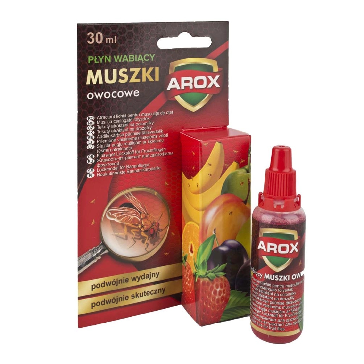 Arox Płyn wabiący do pułapki na muszki 30 ml