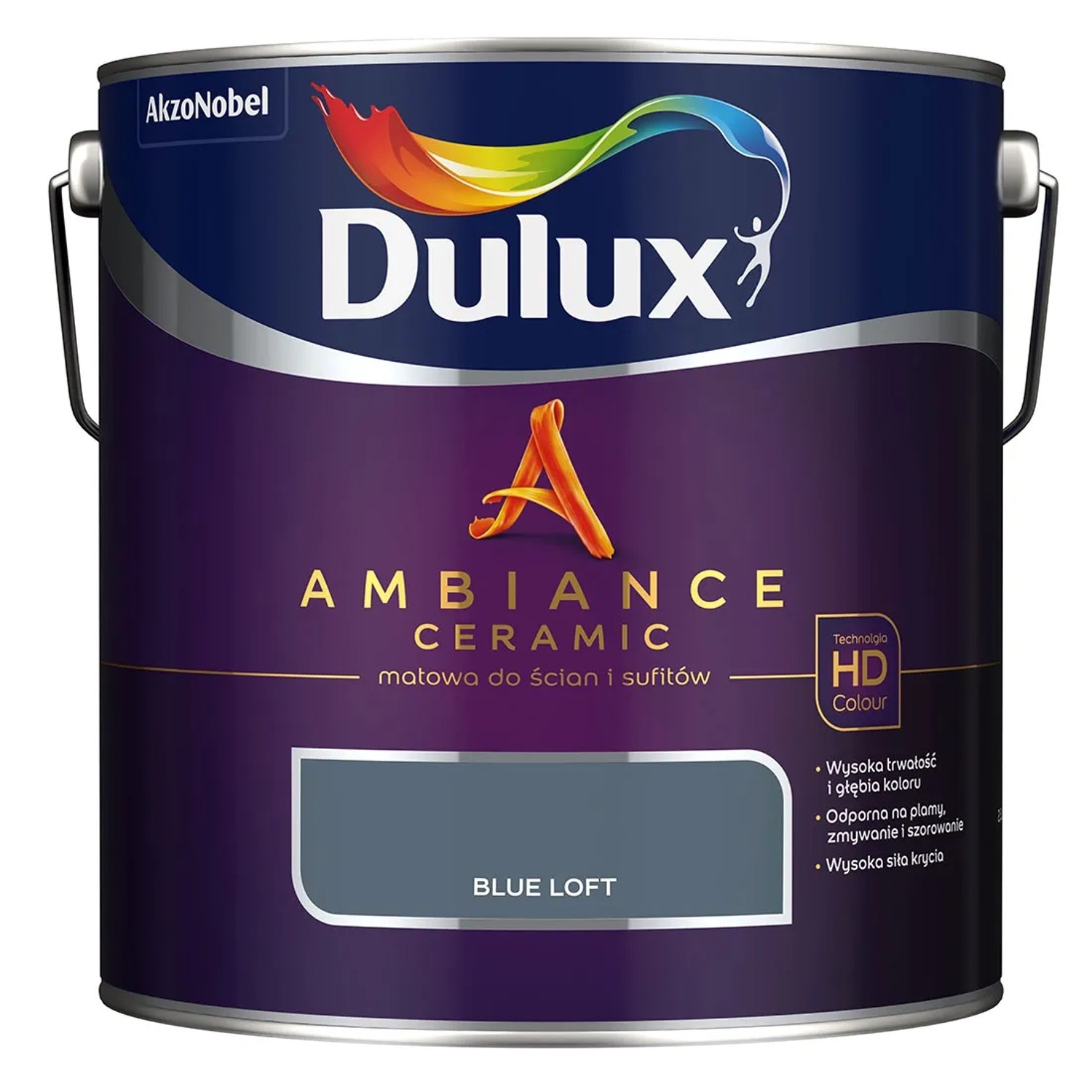 Farba Dulux Ambiance Ceramic blue loft 2,5 L