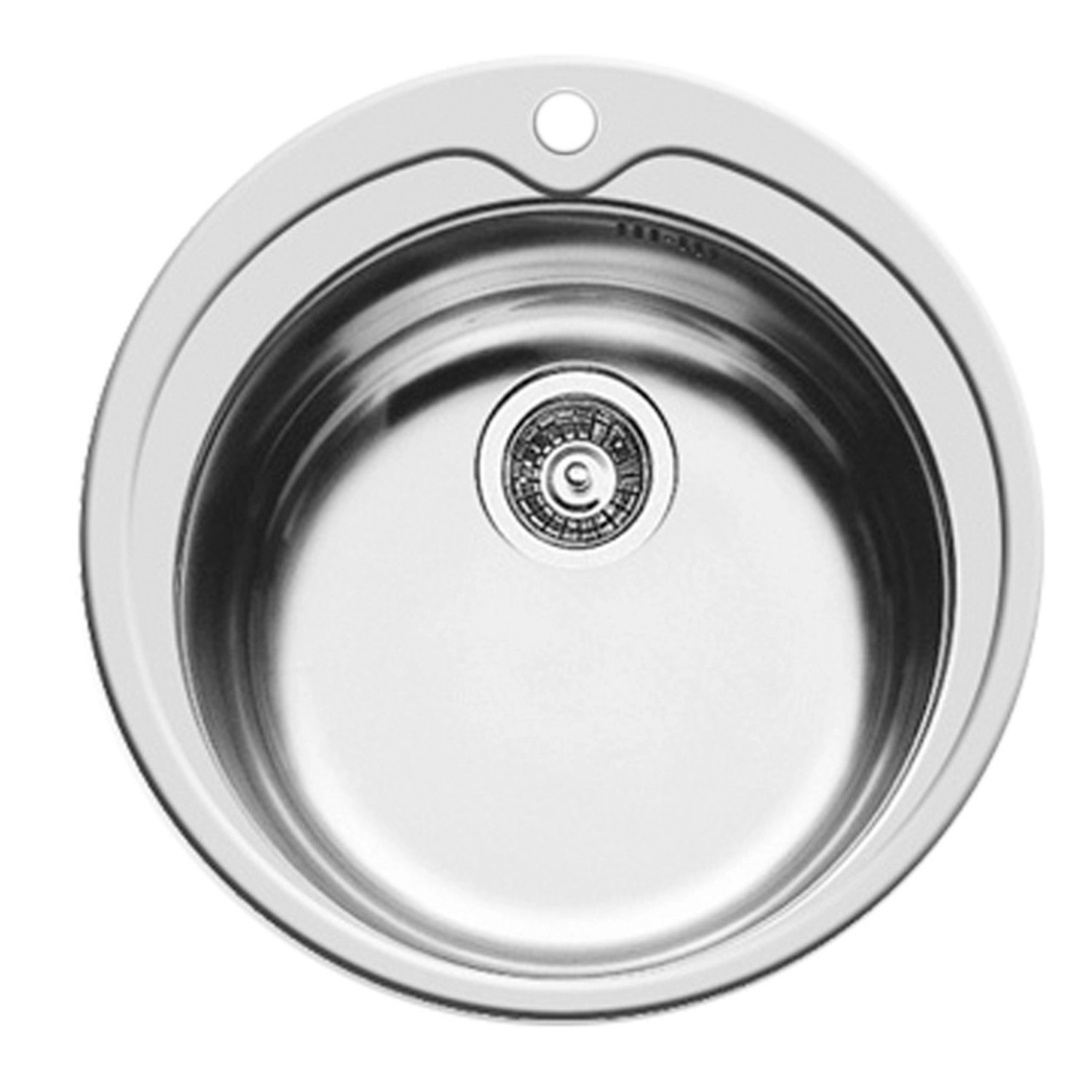 Pyramis Zlewozmywak Kiba 1-kom. len śr. 49 cm