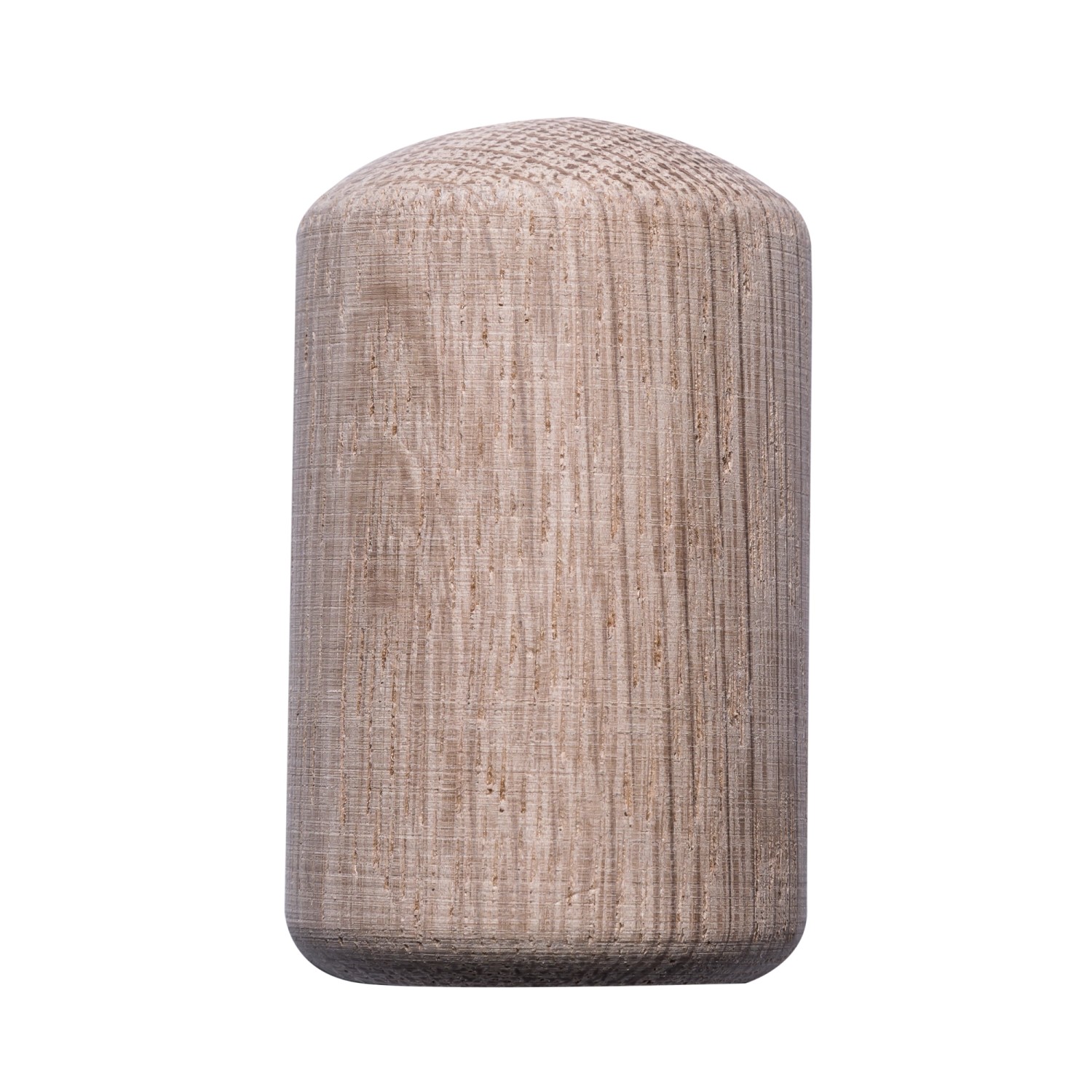 Kornik Zakończenie poręczy z drewna dębowego 60 mm x 36 mm proste