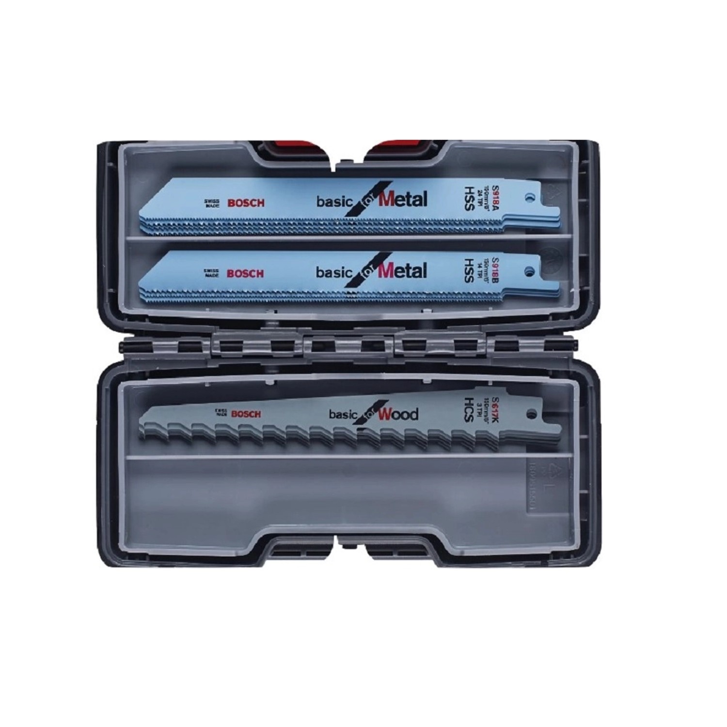 Bosch Zestaw brzeszczotów Drewno/Metal 15 szt.