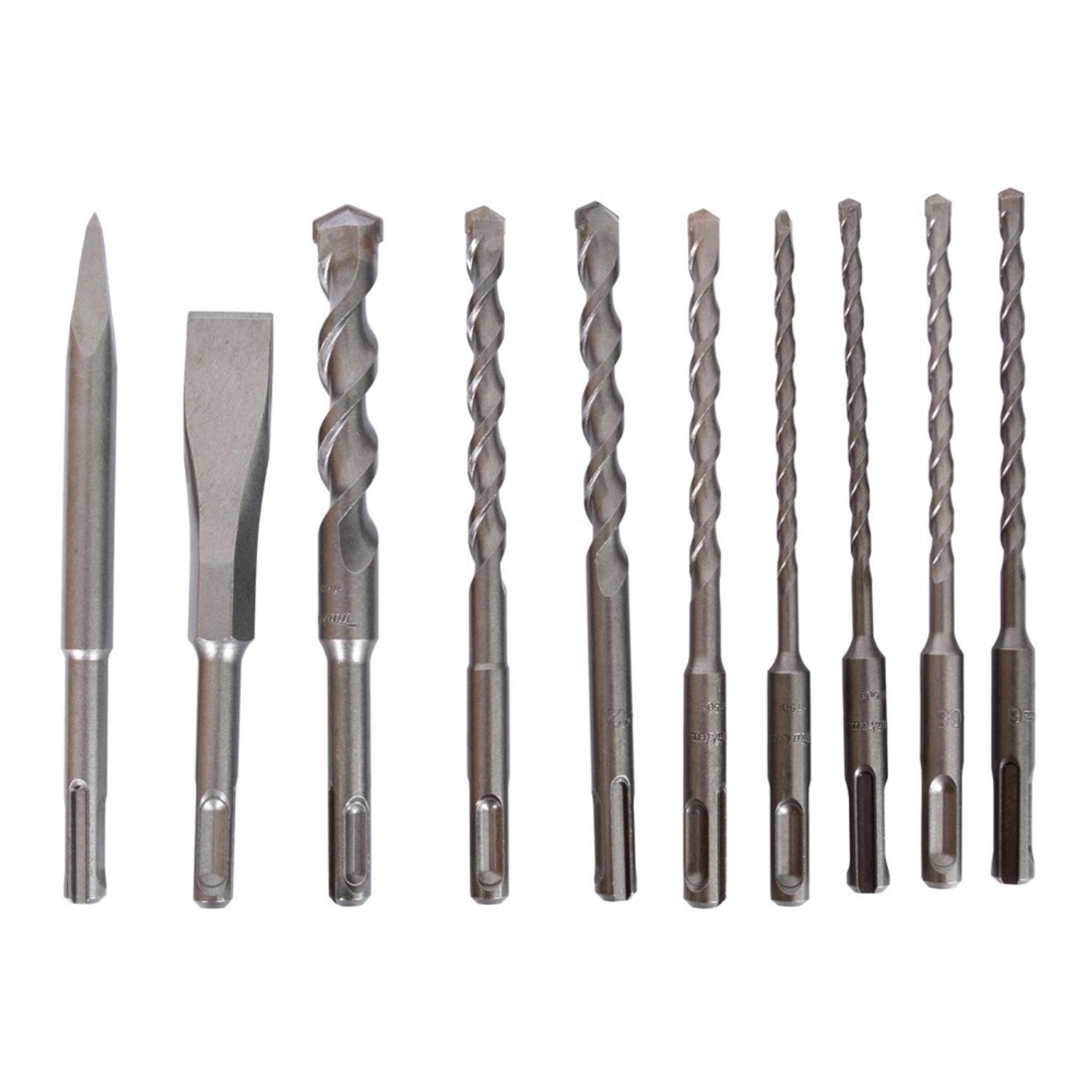 Makita Zestaw wierteł do betonu i dłut SDS-PLUS, 10 szt.