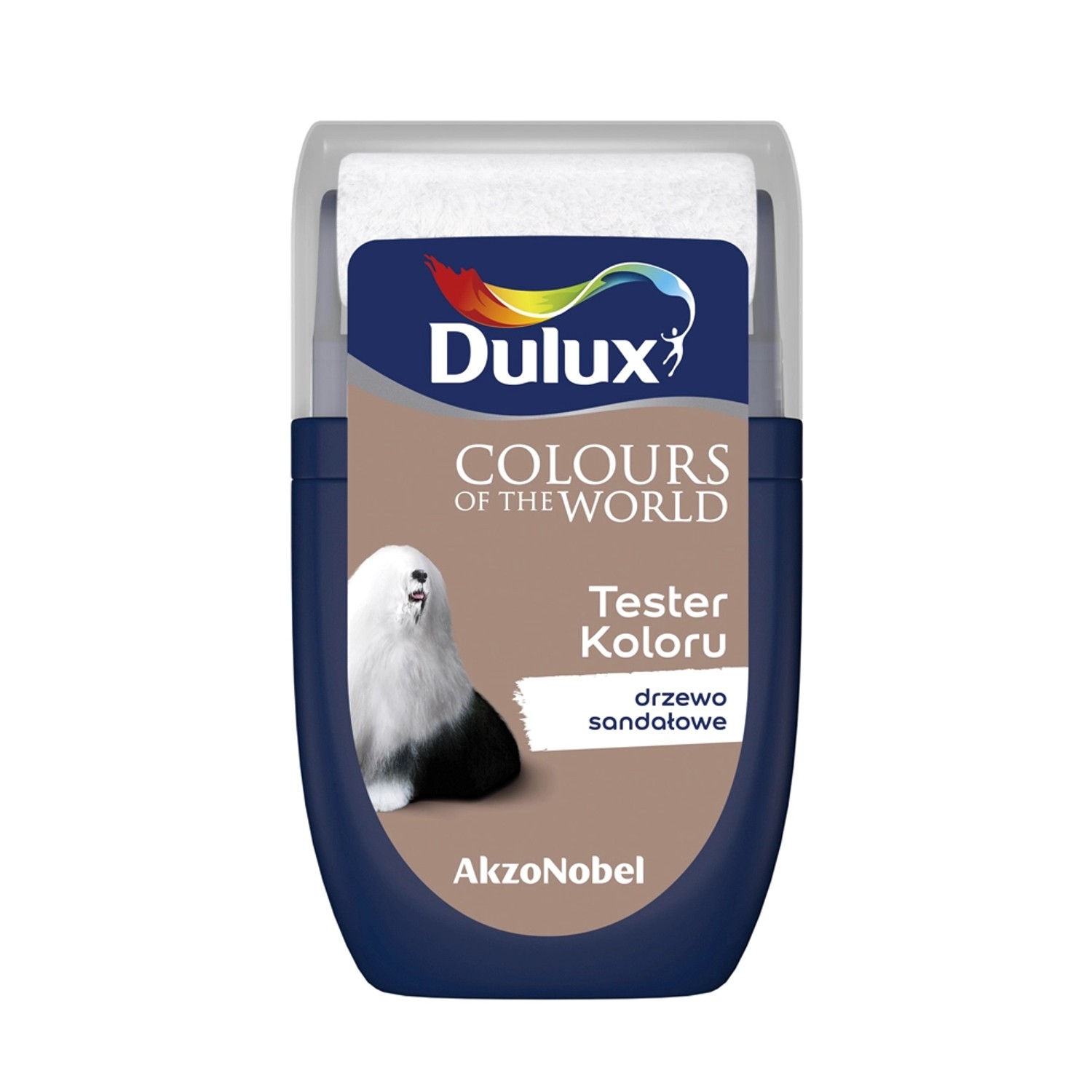 Tester farby Dulux Kolory Świata drzewo sandałowe 30 ml