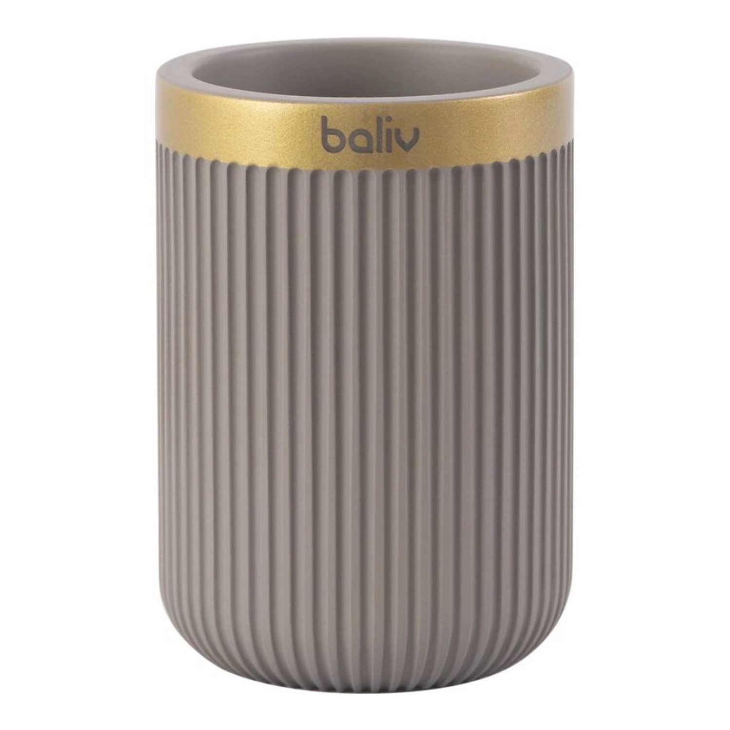 Baliv Kubek łazienkowy złoto-szary