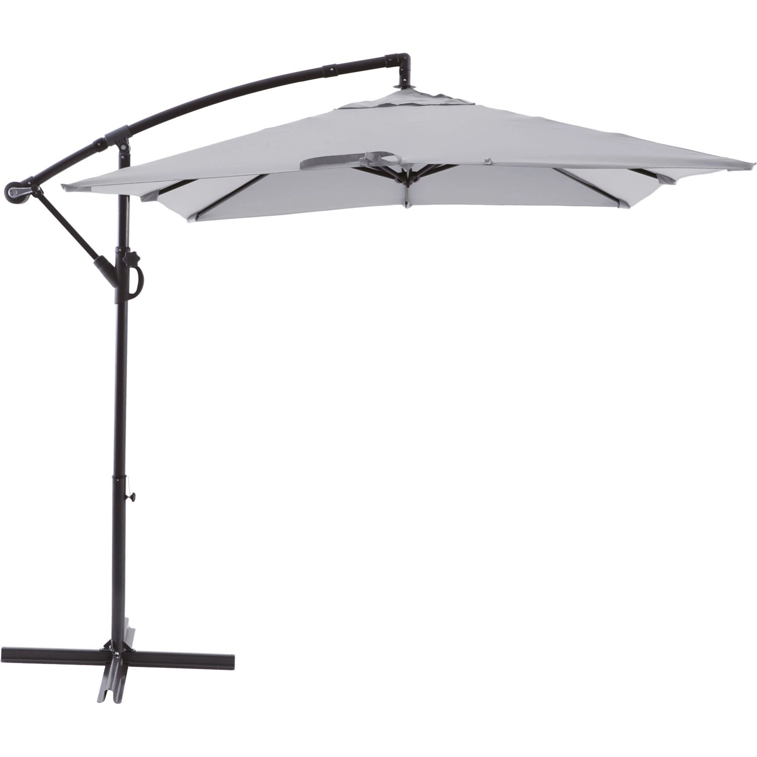 Parasol ogrodowy BAYOSA szary - 210 x 210 cm