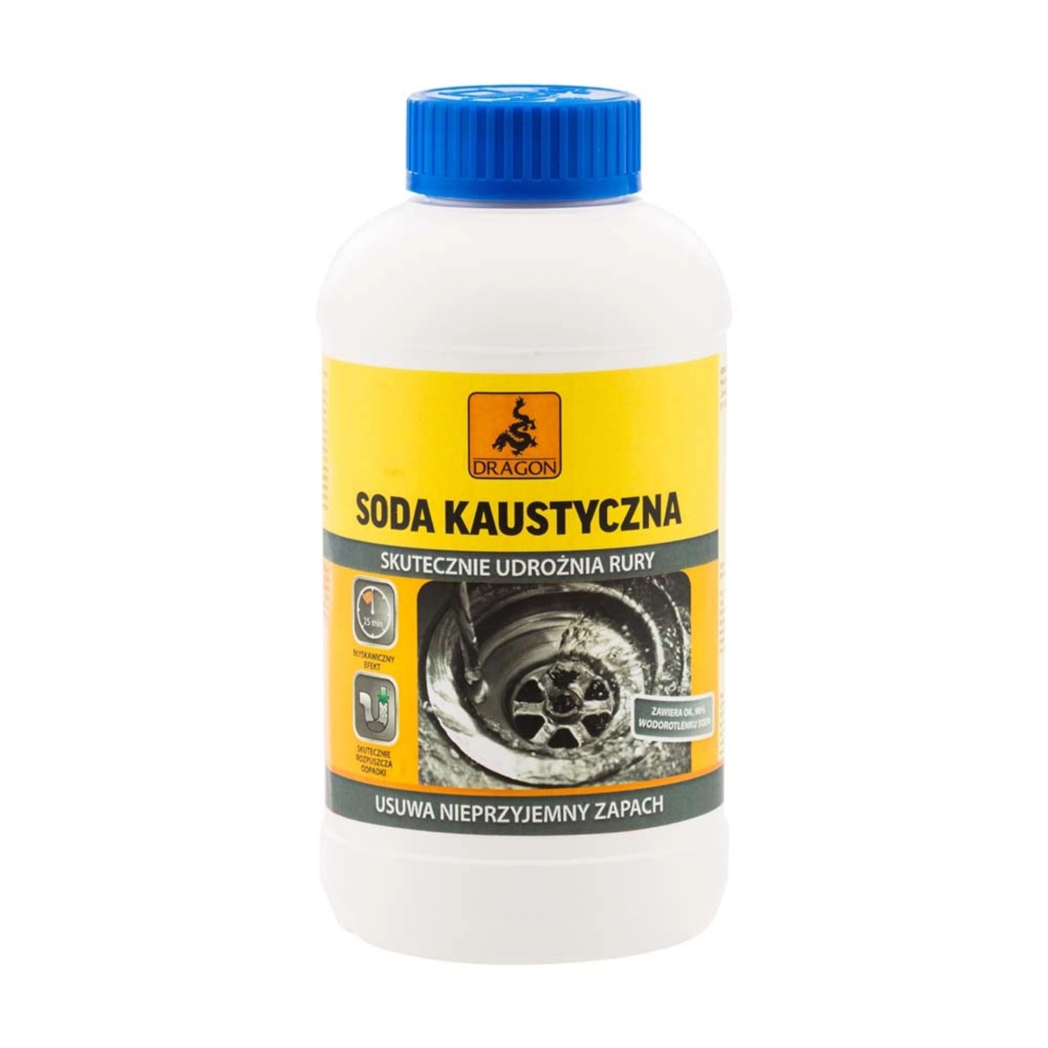 Dragon Soda kaustyczna 500 g