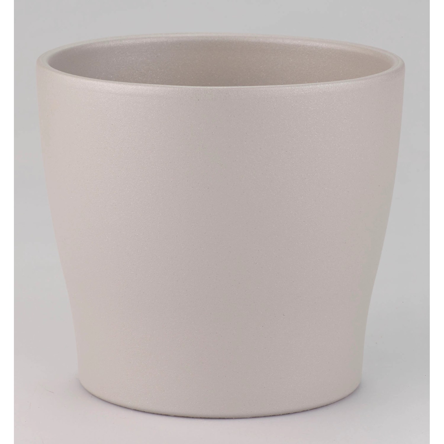 Doniczka Toscania silver -śr. 16 cm