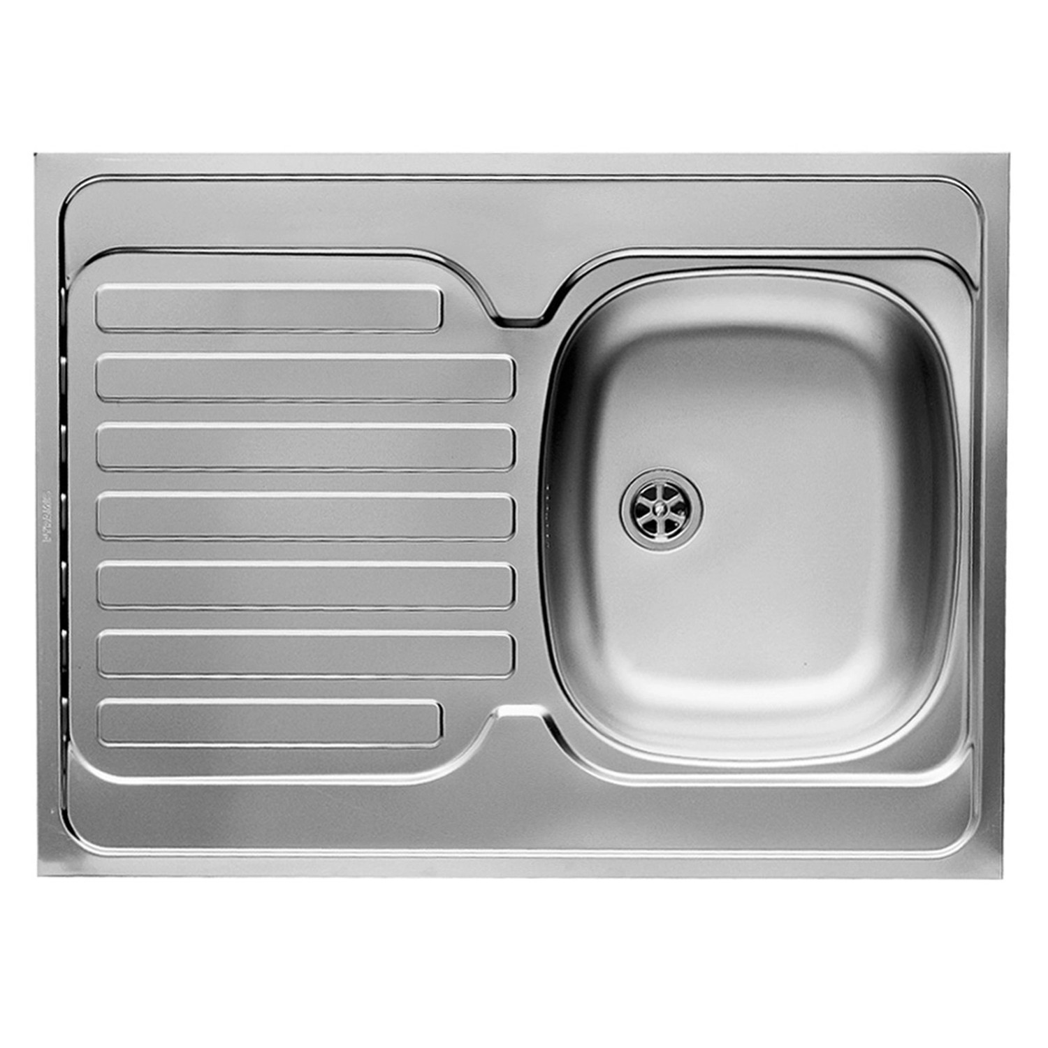 Pyramis Zlewozmywak INTL 1-kom. gładki 60x80 cm