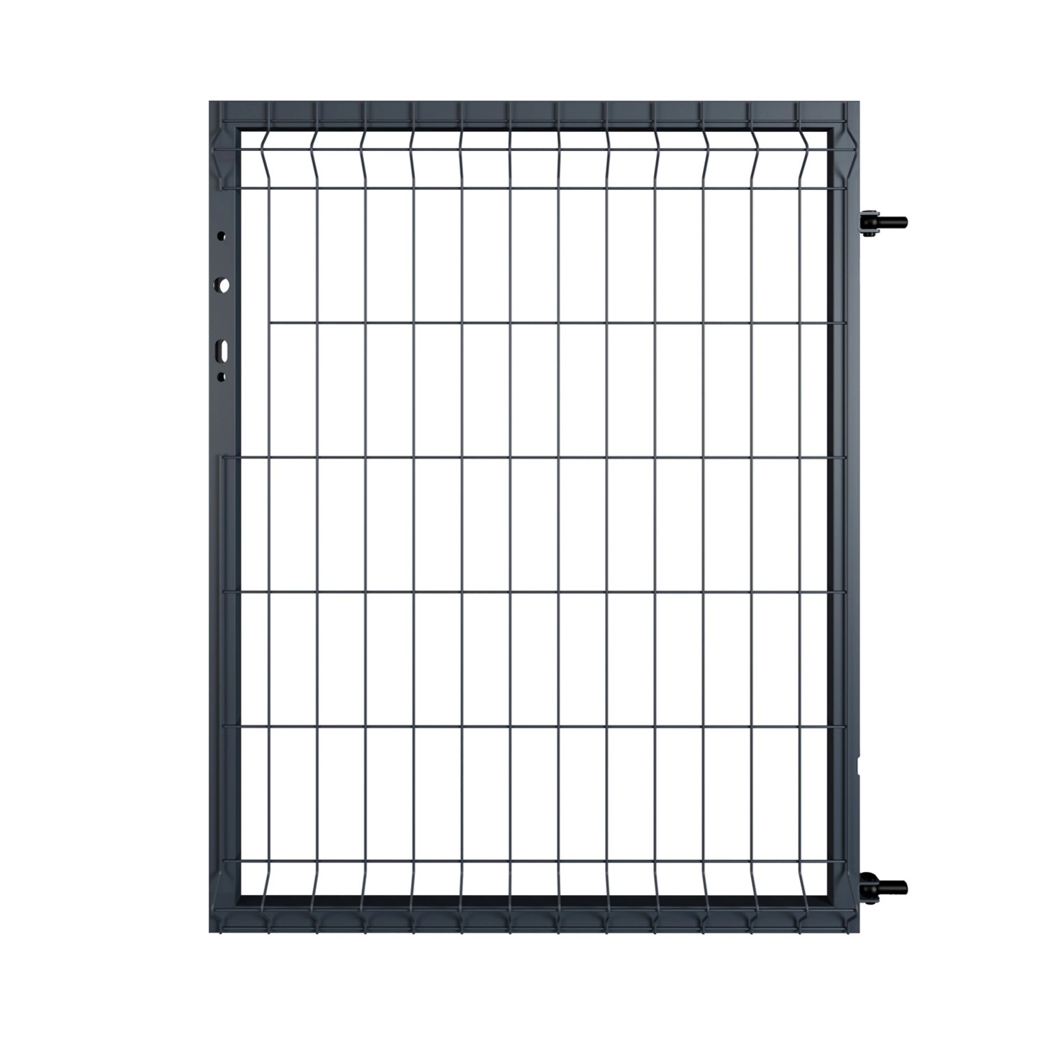 Wiśniowski Furtka Modena antracyt prawa 100 x 124 cm