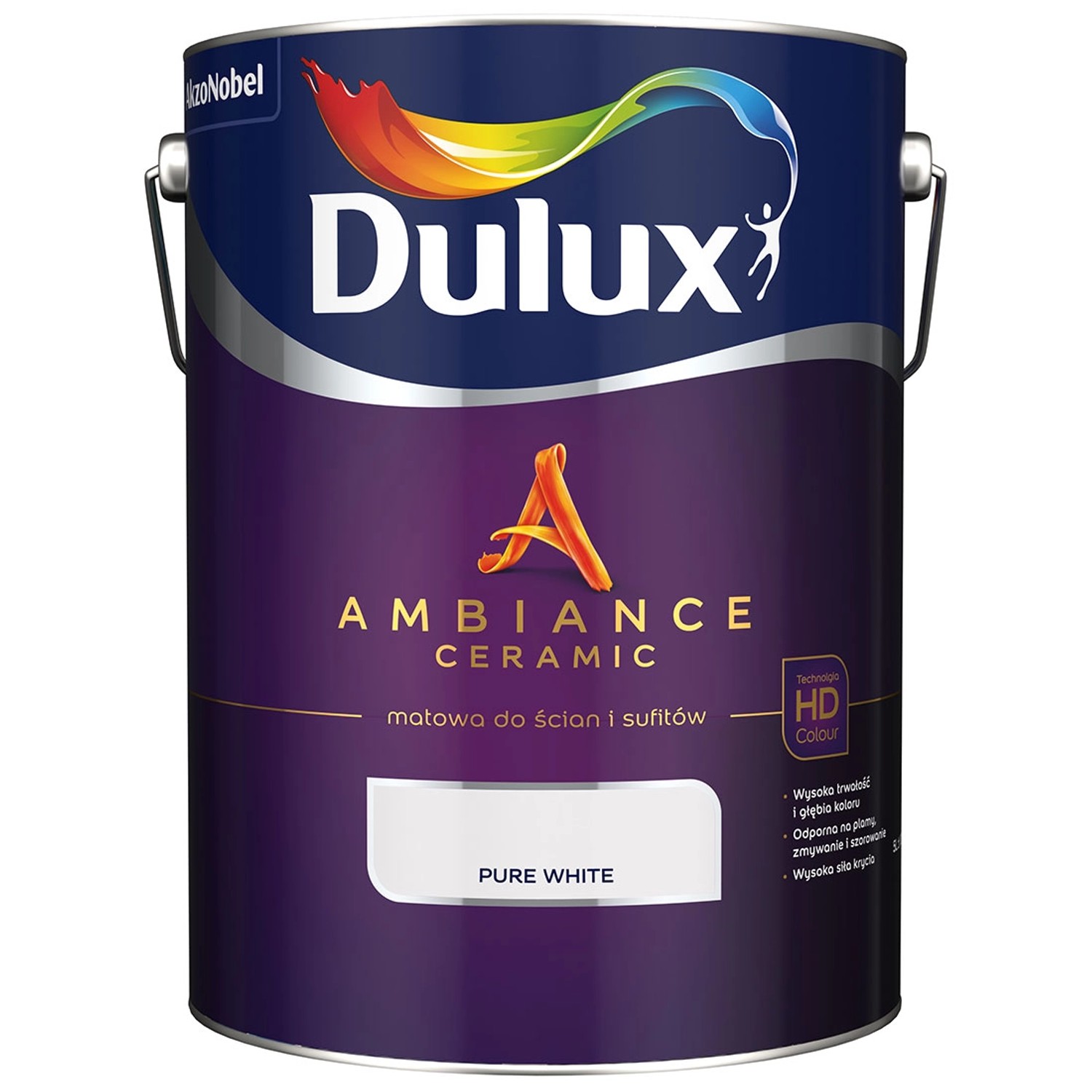 Farba Dulux Ambiance Ceramic pure white 5 L