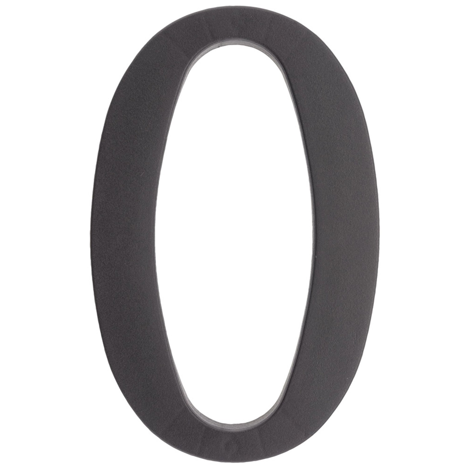 Metro Cyfra plastikowa czarna 0 180 mm