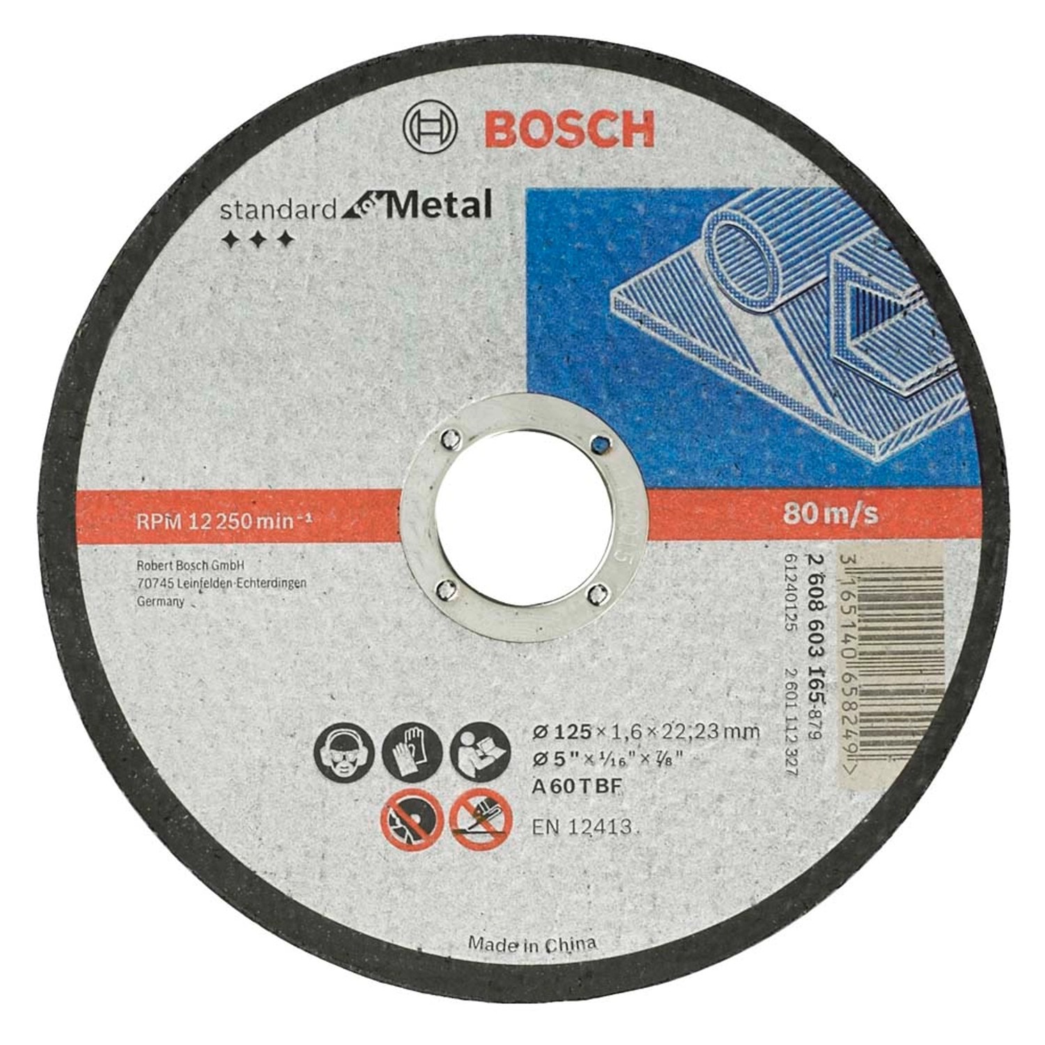Bosch Professional Tarcza do cięcia metalu 125 mm