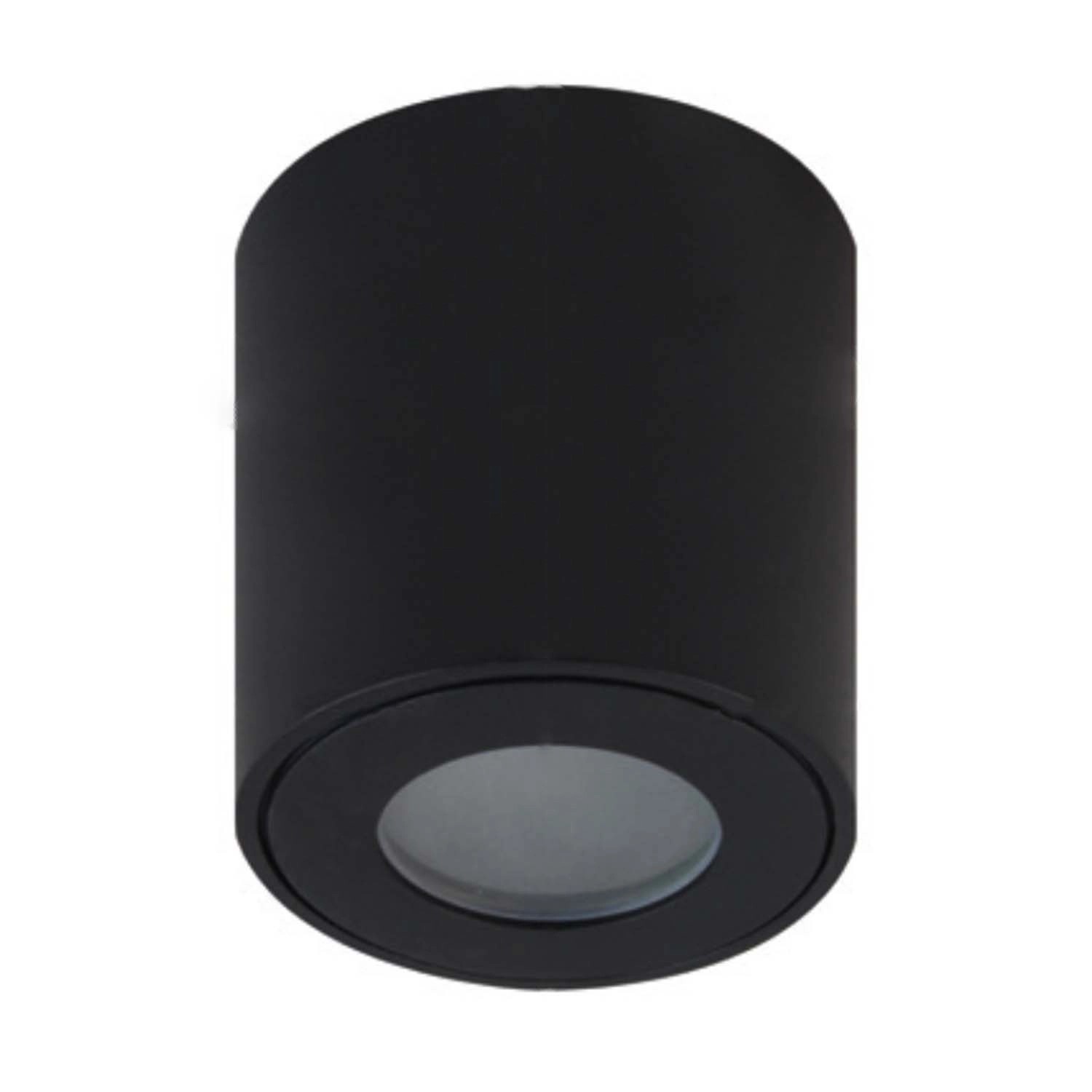 DPM Oprawa natynkowa GU10 max. 35W IP54 okrągła czarna