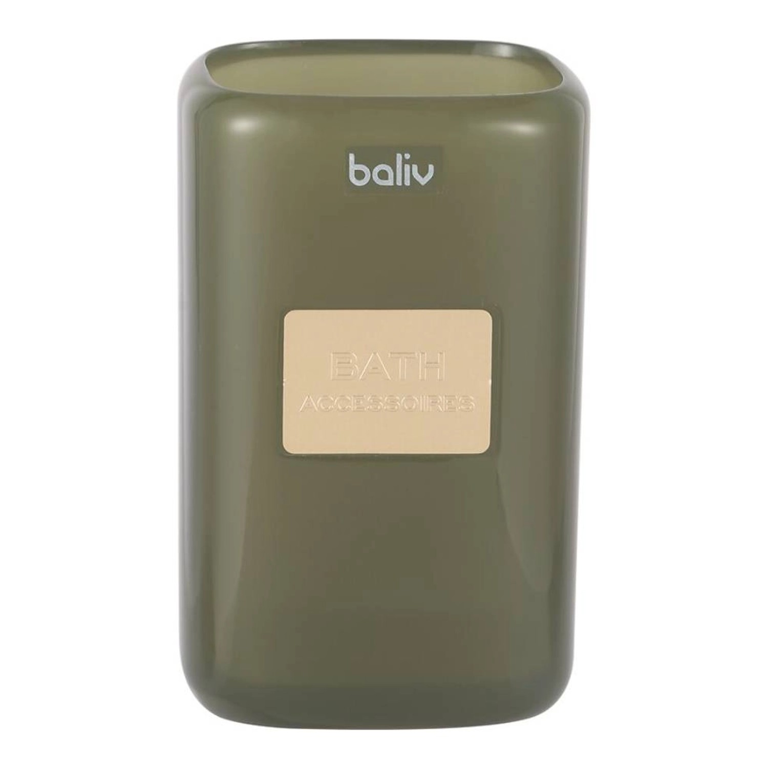 Baliv Kubek łazienkowy złoto-zielony